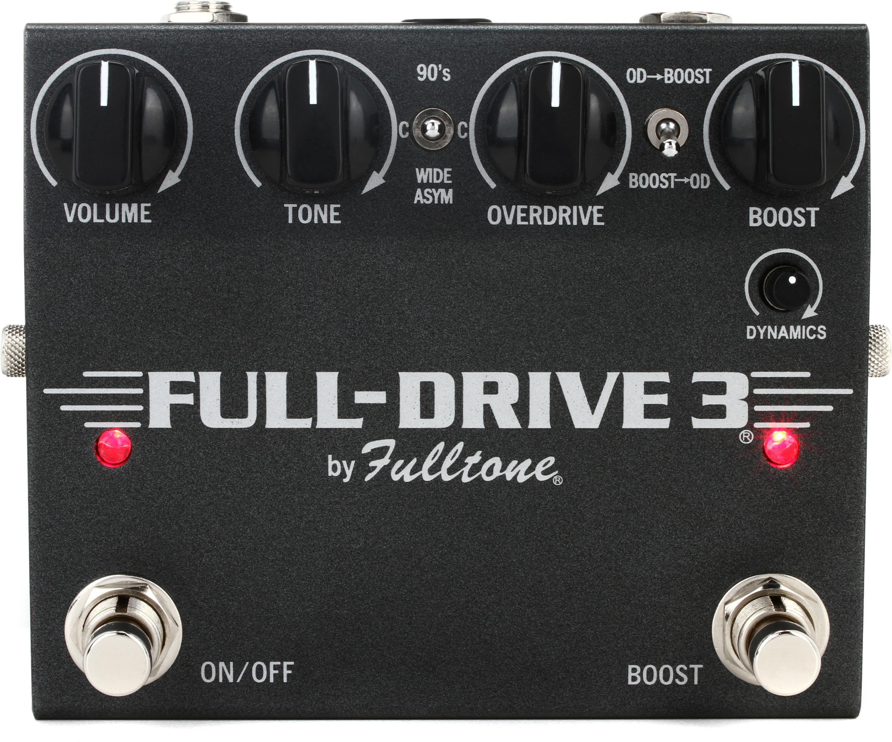 Fulltone Fulldrive 3 Overdrive / Boost Pedal | Sweetwater