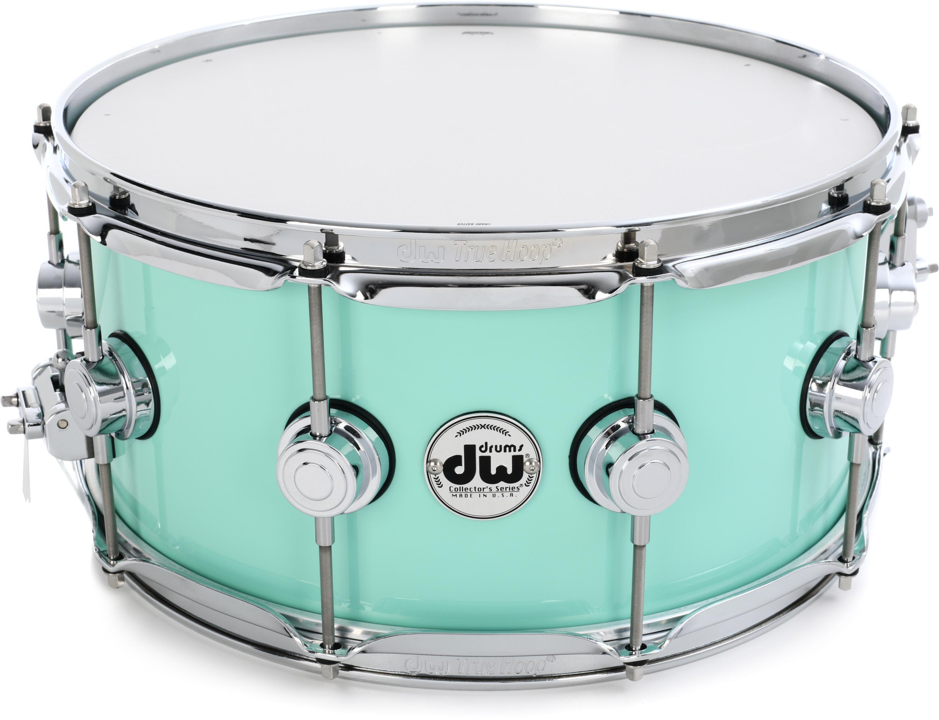 Collector's Series Lacquer Snare Drum - 6.5 x 14 inch - Seafoam