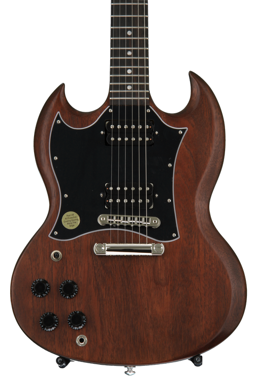 Gibson SG Faded 2017 T Left handed Worn Brown with Gig Bag Sweetwater