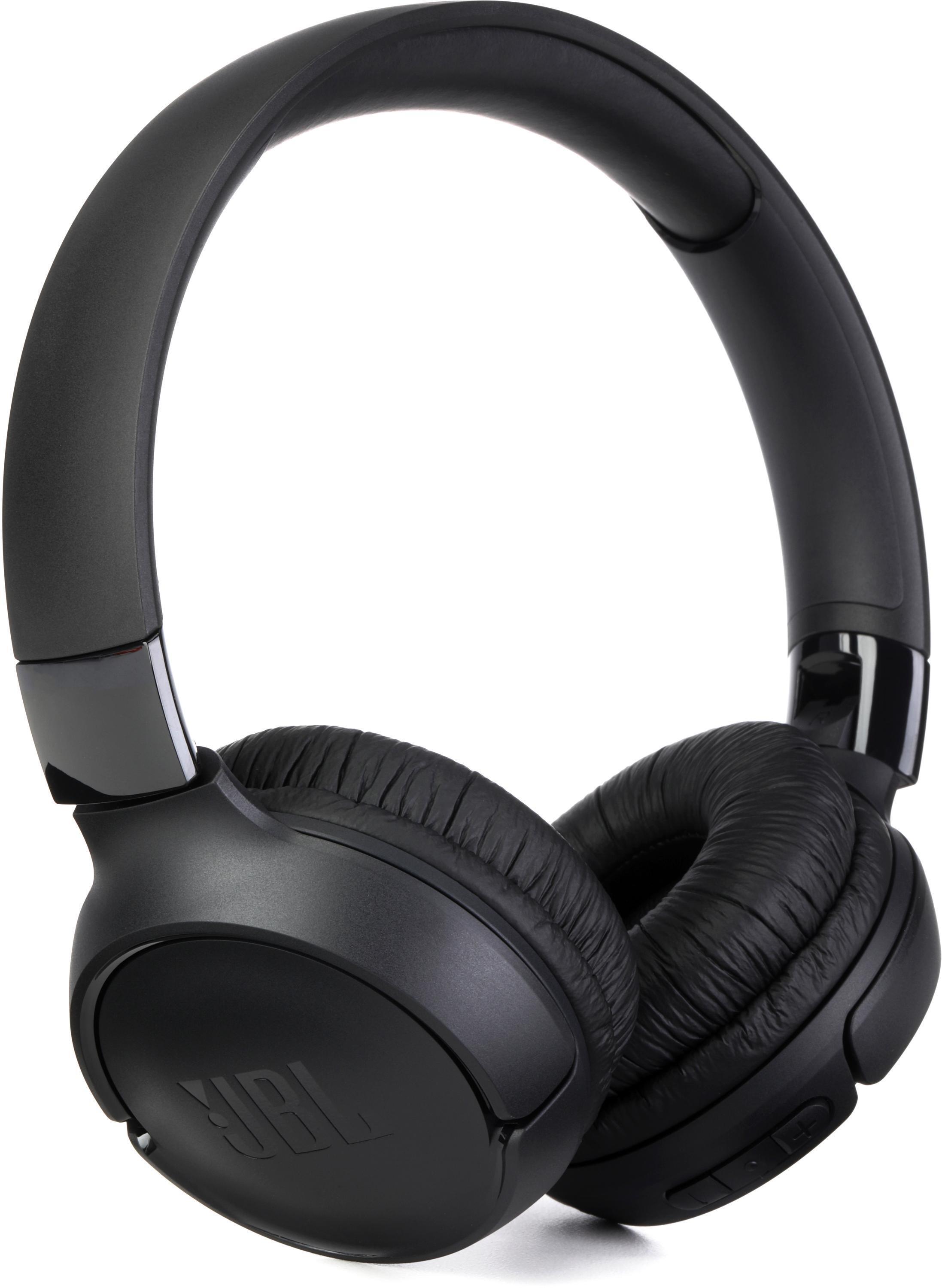 JBL Tune 520 On-ear Wireless Headphones - Black | Sweetwater