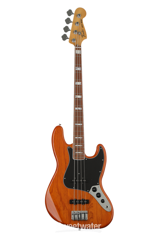 Fender Vintera '70s Jazz Bass - Aged Natural with Pau Ferro 