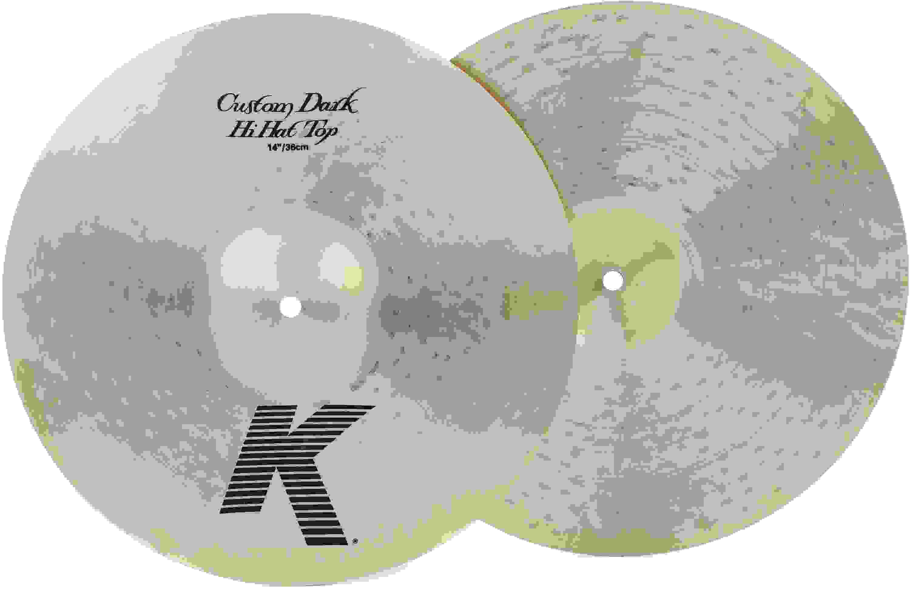 Zildjian K Custom Dark Hi-hat Cymbals - 14 inch