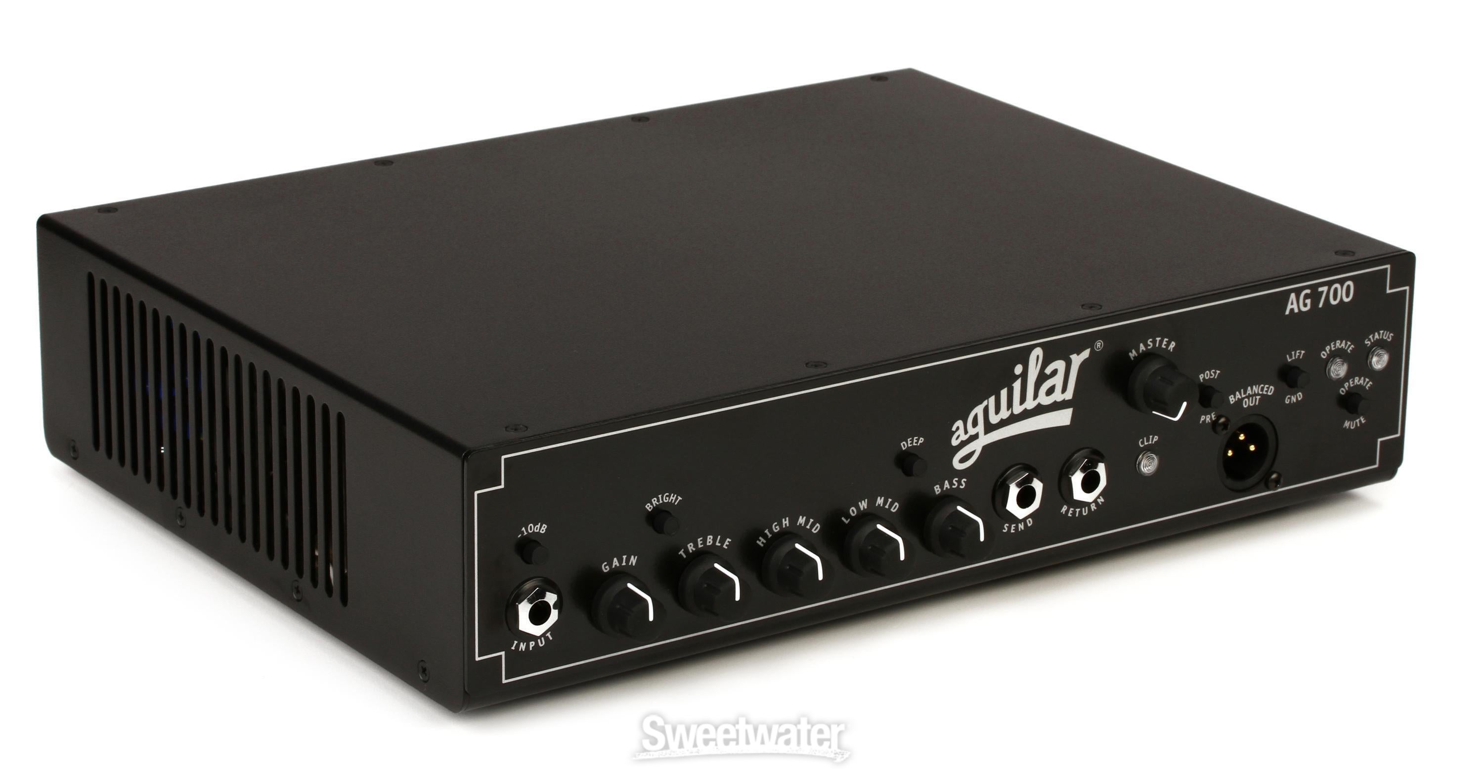 Aguilar AG 700 - 700-watt Super Light Bass Head | Sweetwater