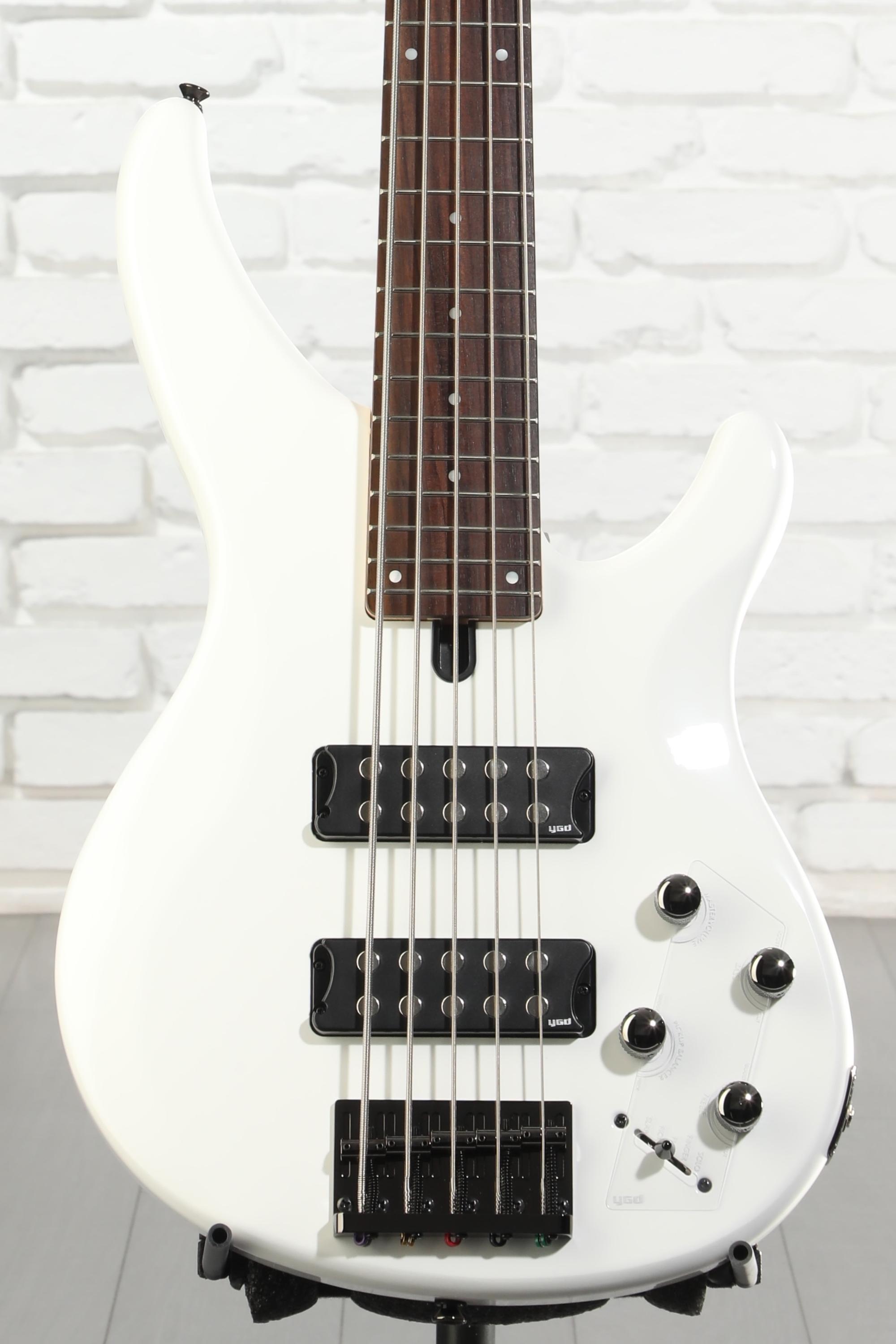 Yamaha TRBX305 5-string Bass Guitar - White | Sweetwater