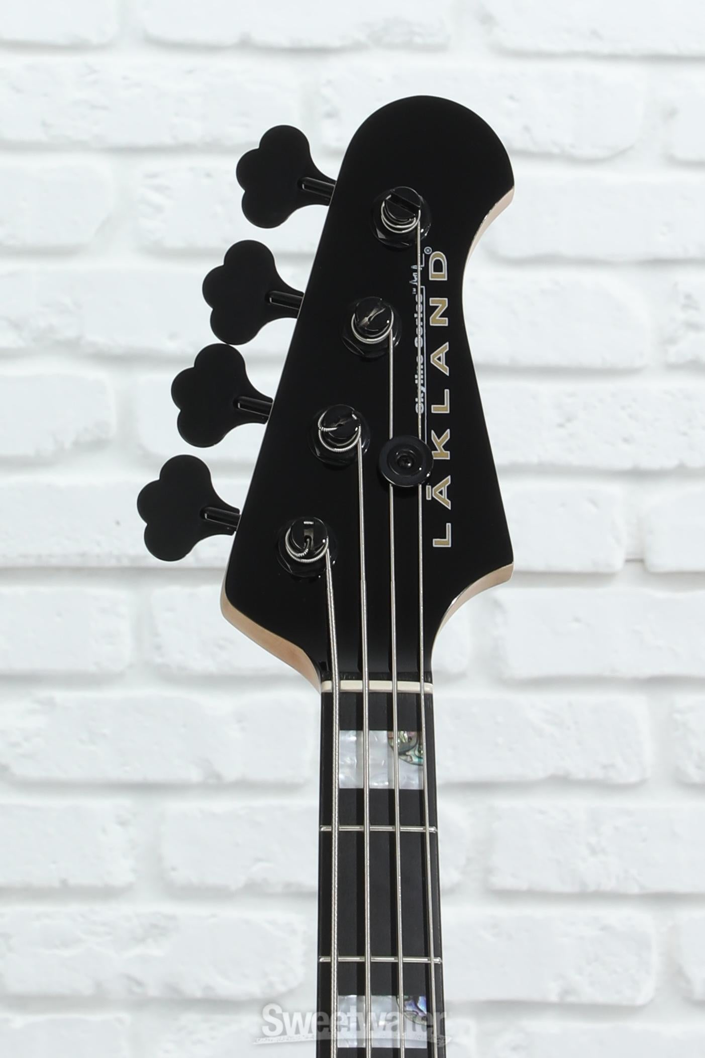 Lakland Skyline 44-64 GZ Bass Guitar - Translucent Purple