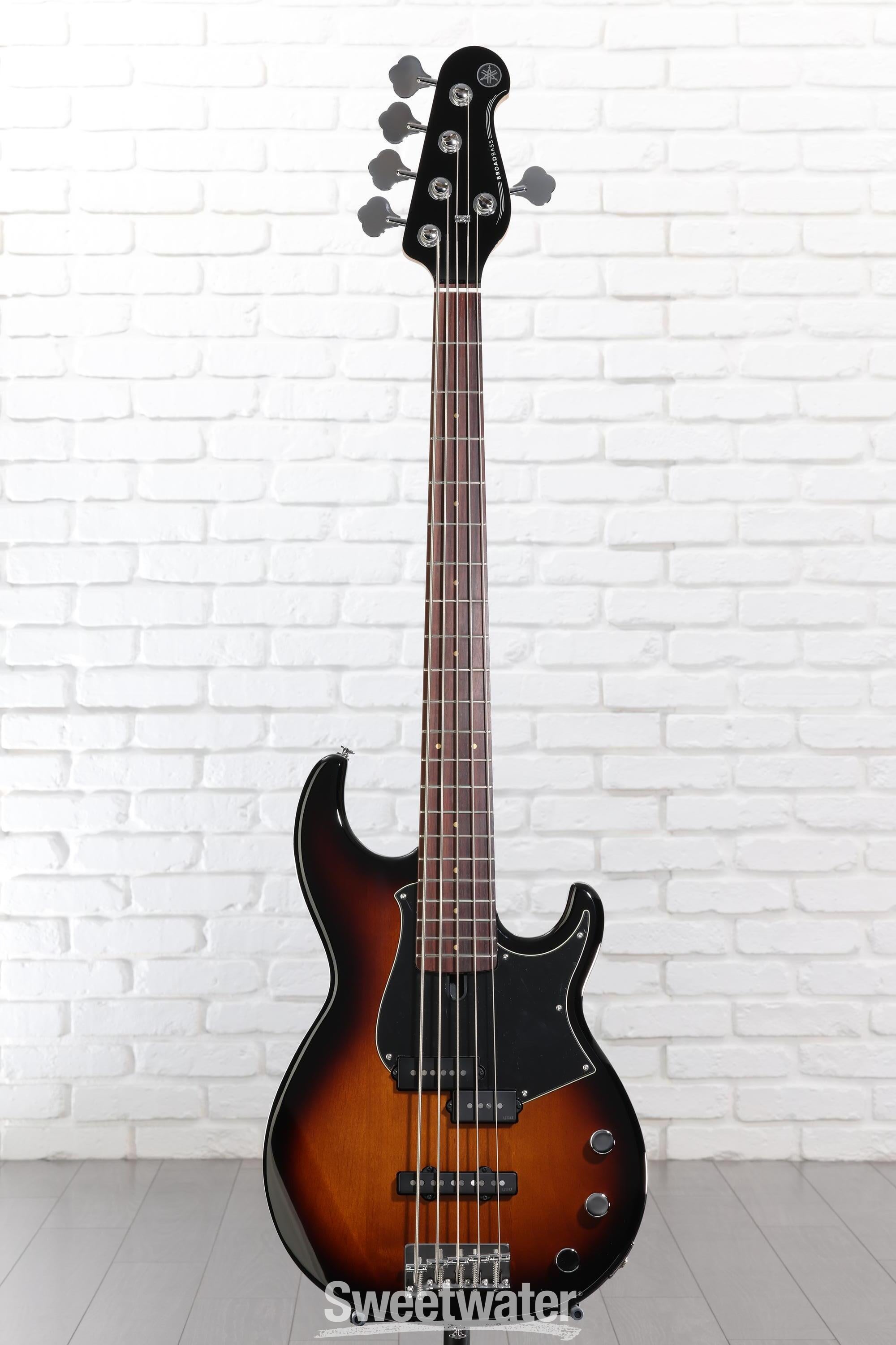 Yamaha BB435 5-string Bass Guitar - Tobacco Brown Sunburst