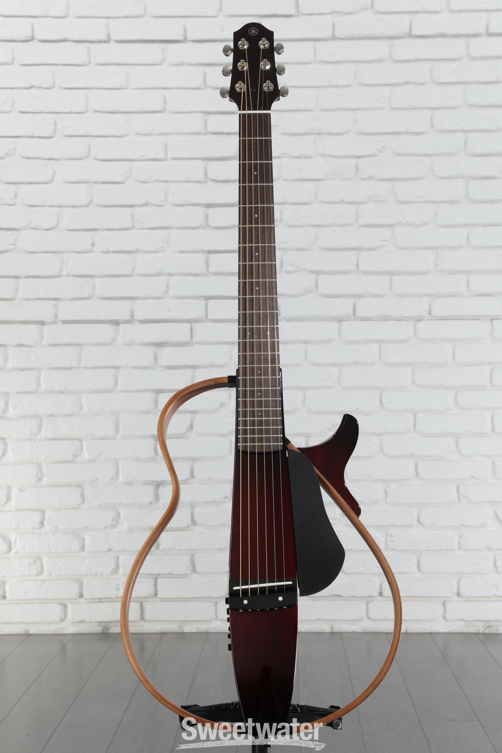 Yamaha SLG200S Silent Guitar - Crimson Red Burst | Sweetwater