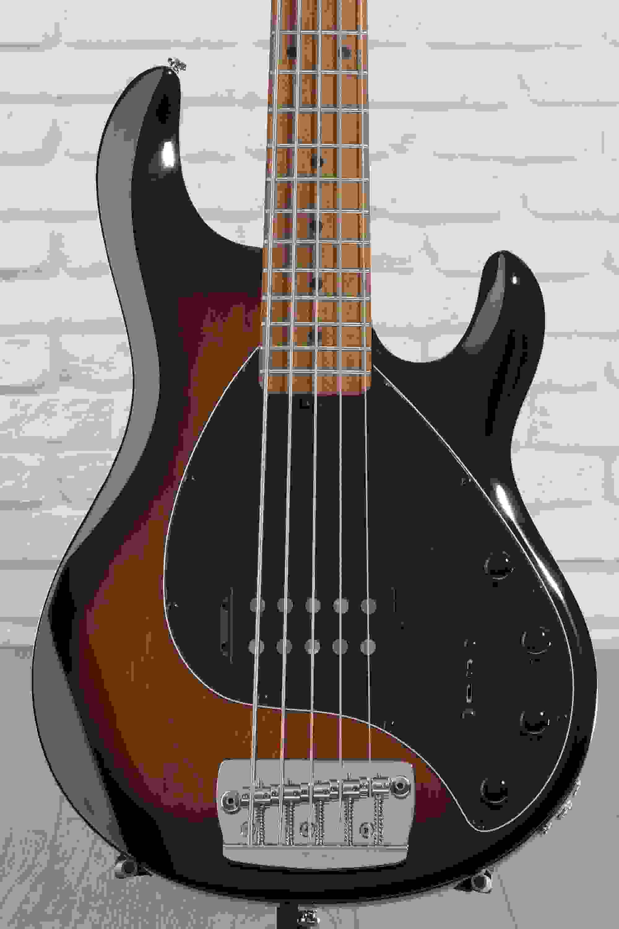 Sterling By Music Man StingRay RAY35 5-string Bass Guitar - Vintage Sunburst