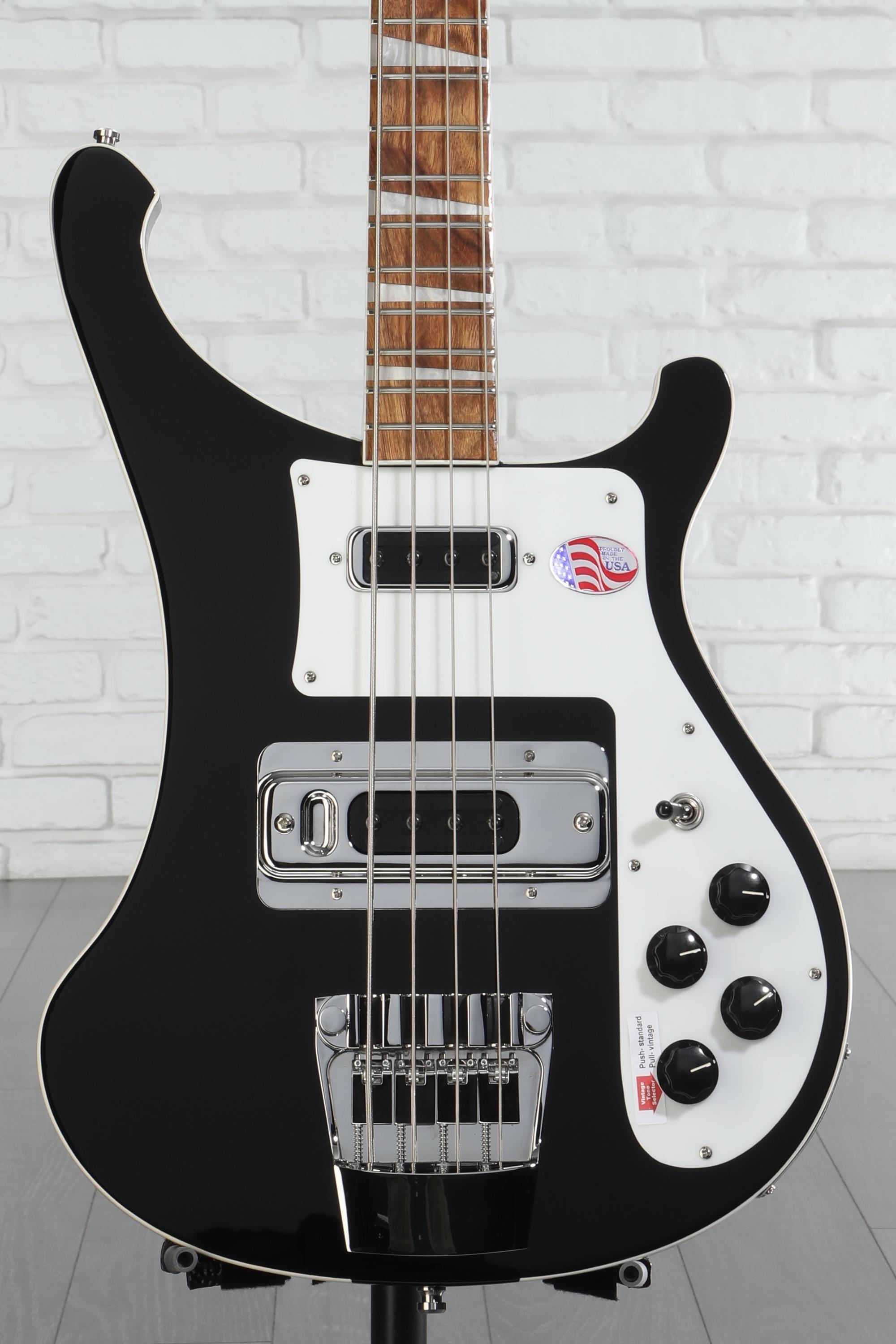 Rickenbacker 4003 Stereo Bass Guitar - Jetglo | Sweetwater