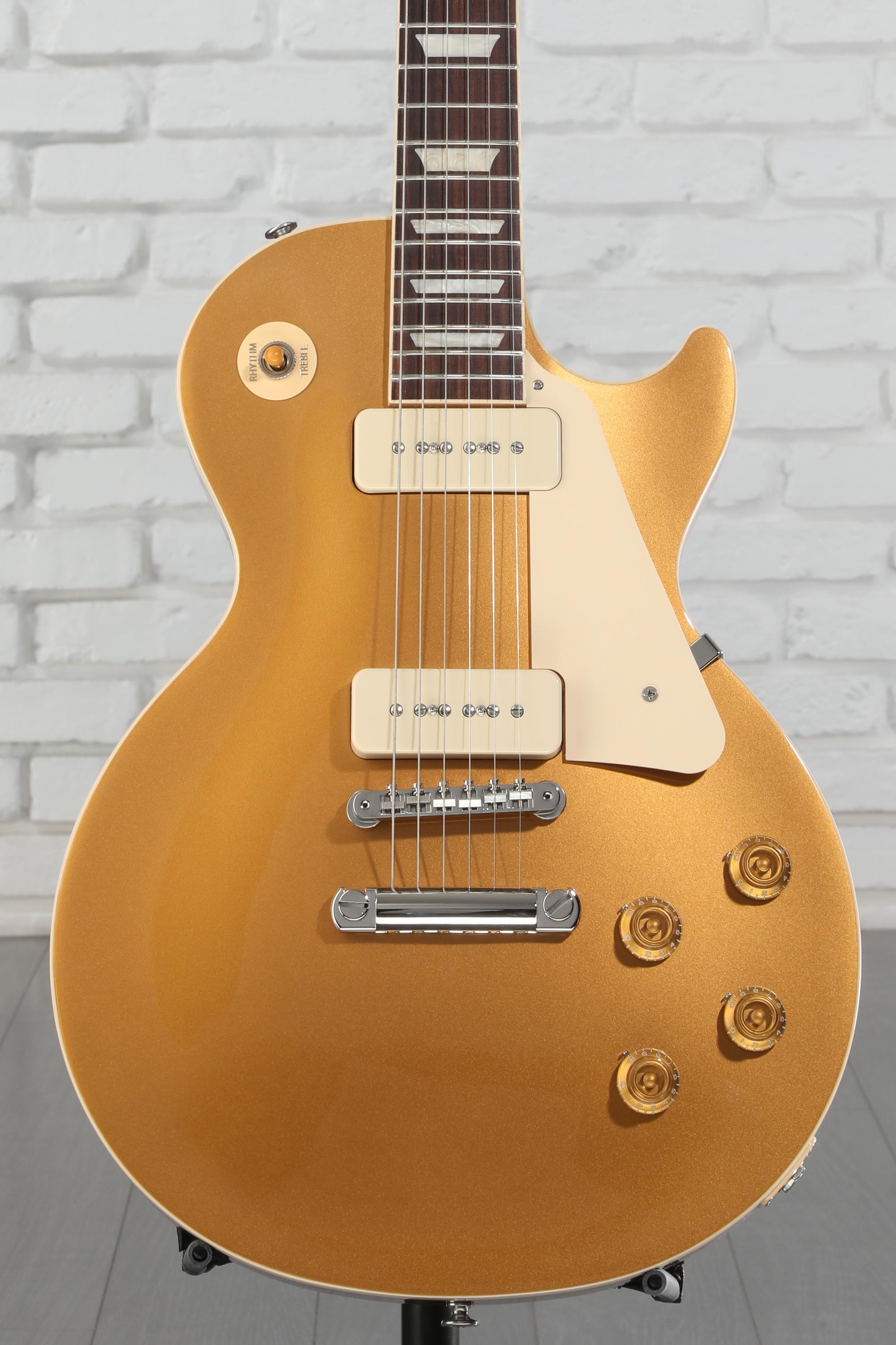 ギブソンレスポールスタンダード ゴールド P-90 Amazon | Gibson Les Paul Standard '50s P90 Gold Top レス