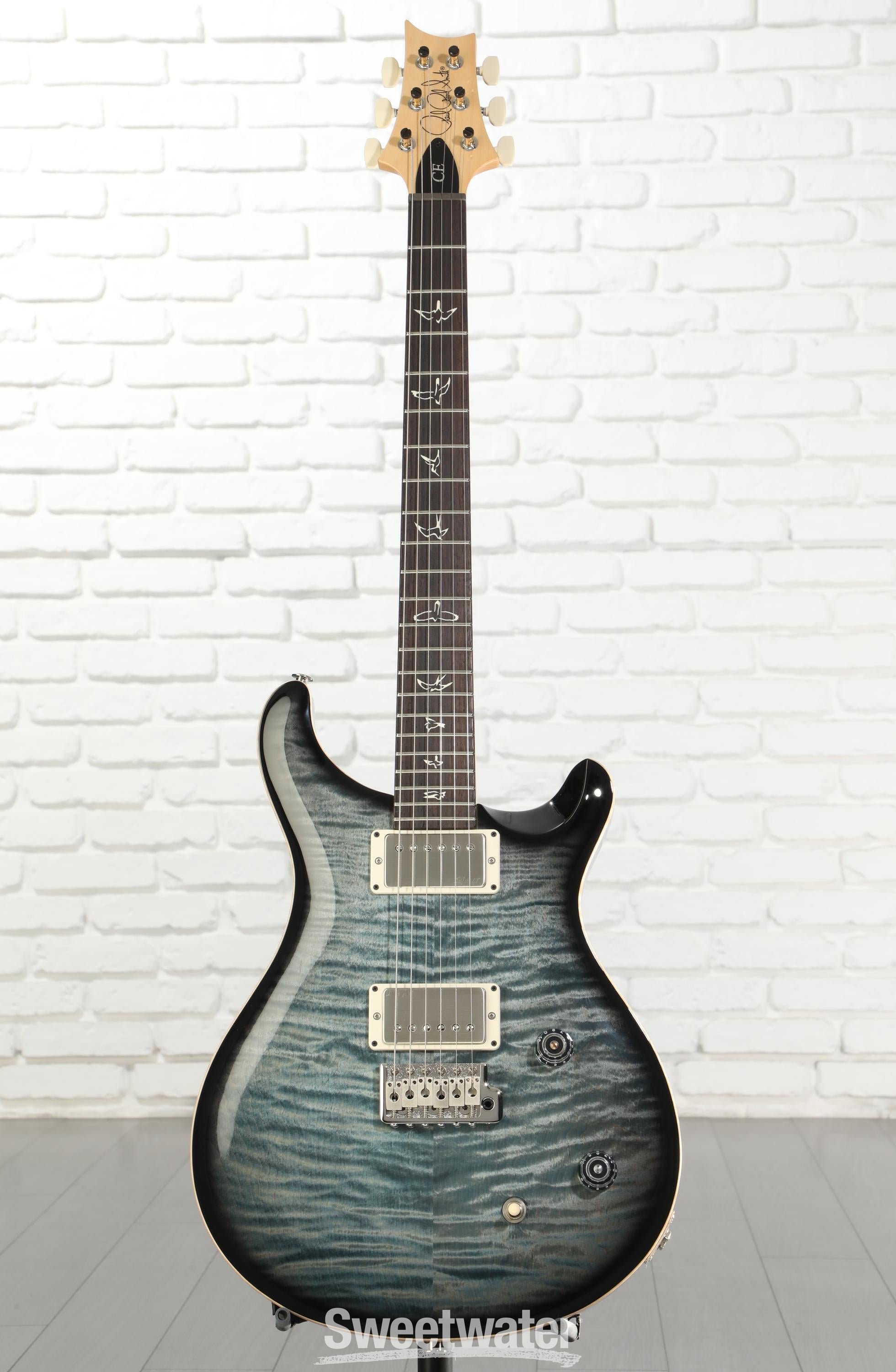 PRS CE 22 Electric Guitar - Faded Blue Smokeburst | Sweetwater