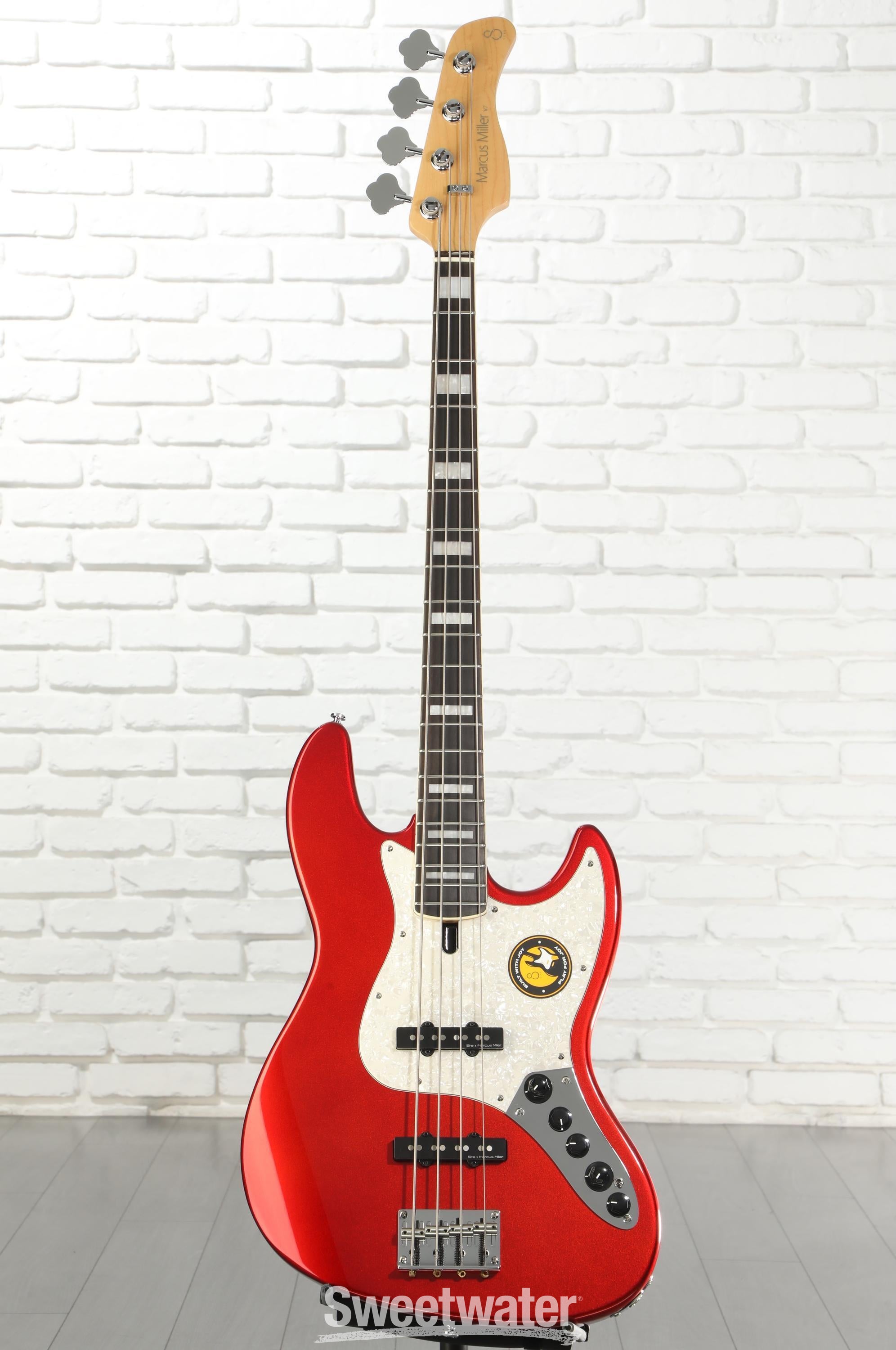 Sire Marcus Miller V7 Alder 4-string Bass Guitar - Bright Metallic