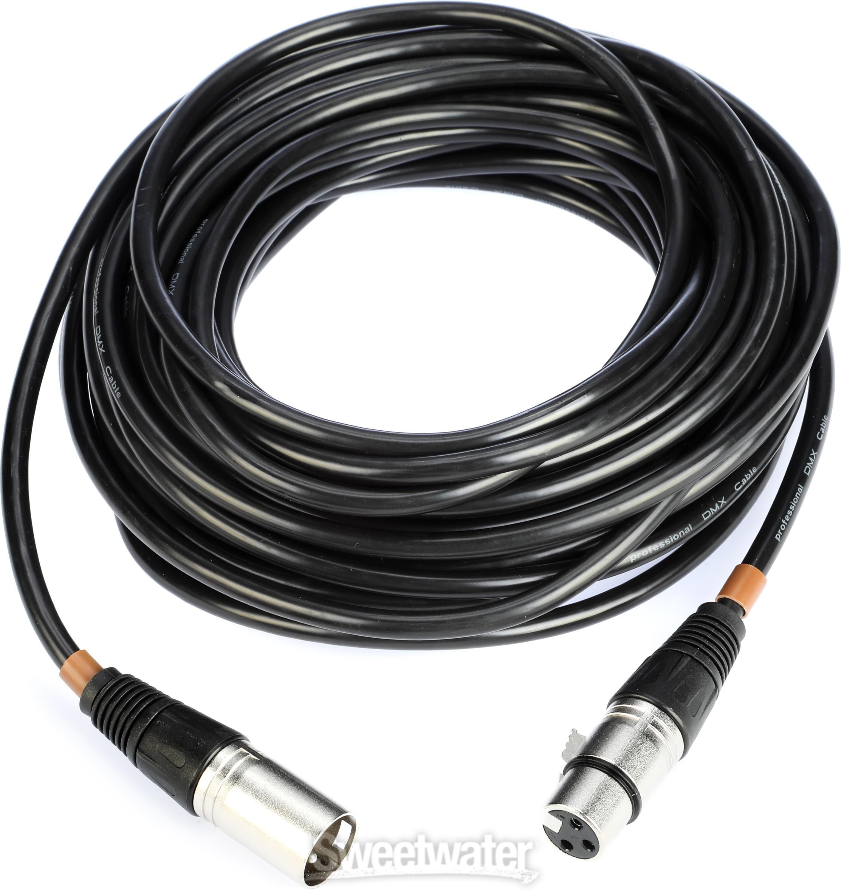 Chauvet DJ DMX3P50FT 3-pin/3-conductor DMX Cable - 50 foot