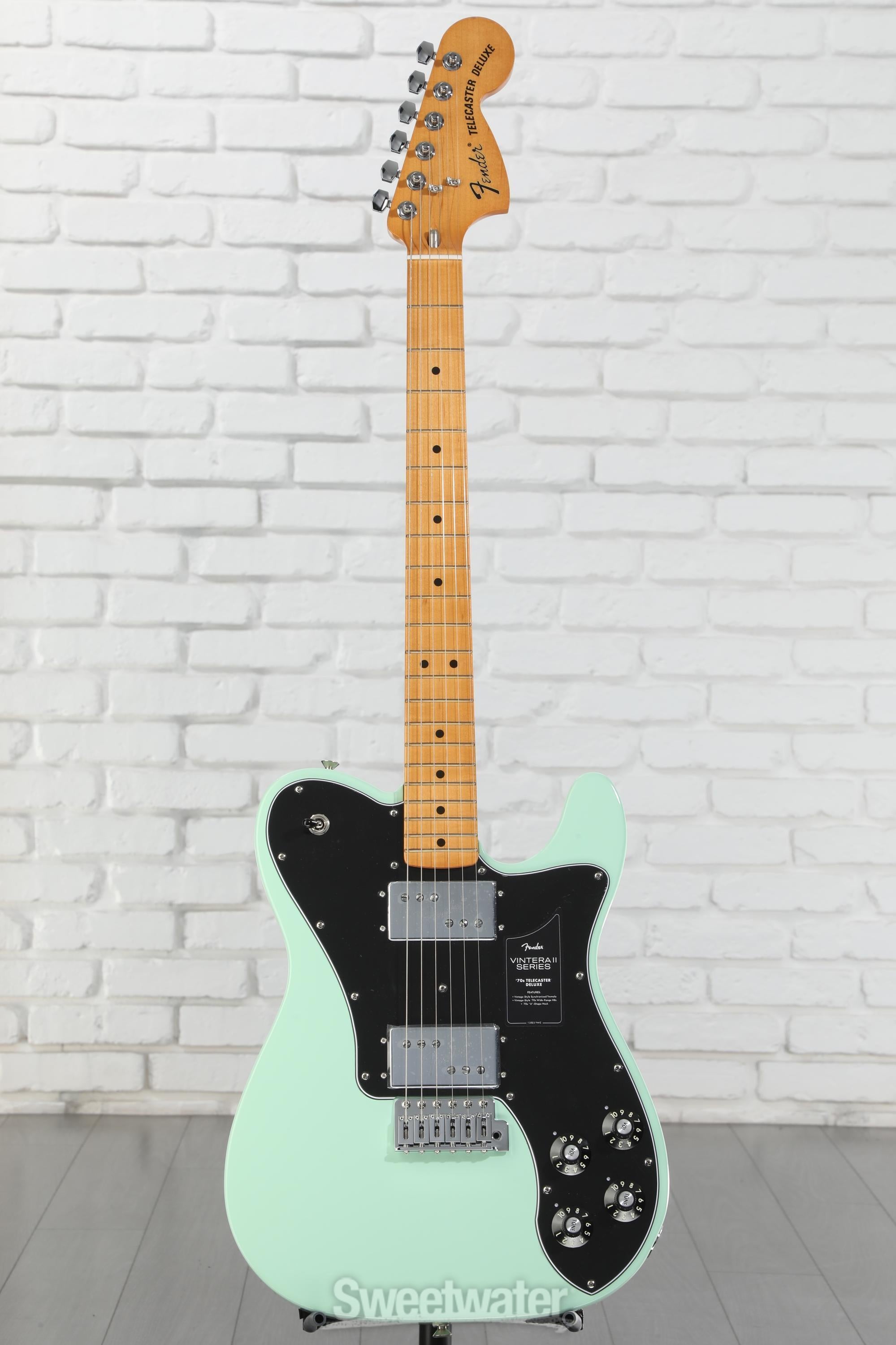 Fender Vintera II '70s Telecaster Deluxe Electric Guitar - Surf