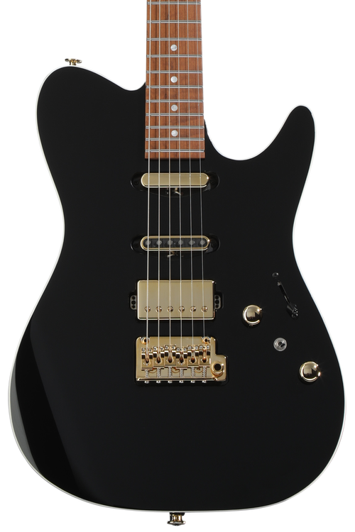 ギター Ibanez Lari Basilio Signature LB1 Ibanez LB1 Lari Basilio Signature Electric Guitar - Black