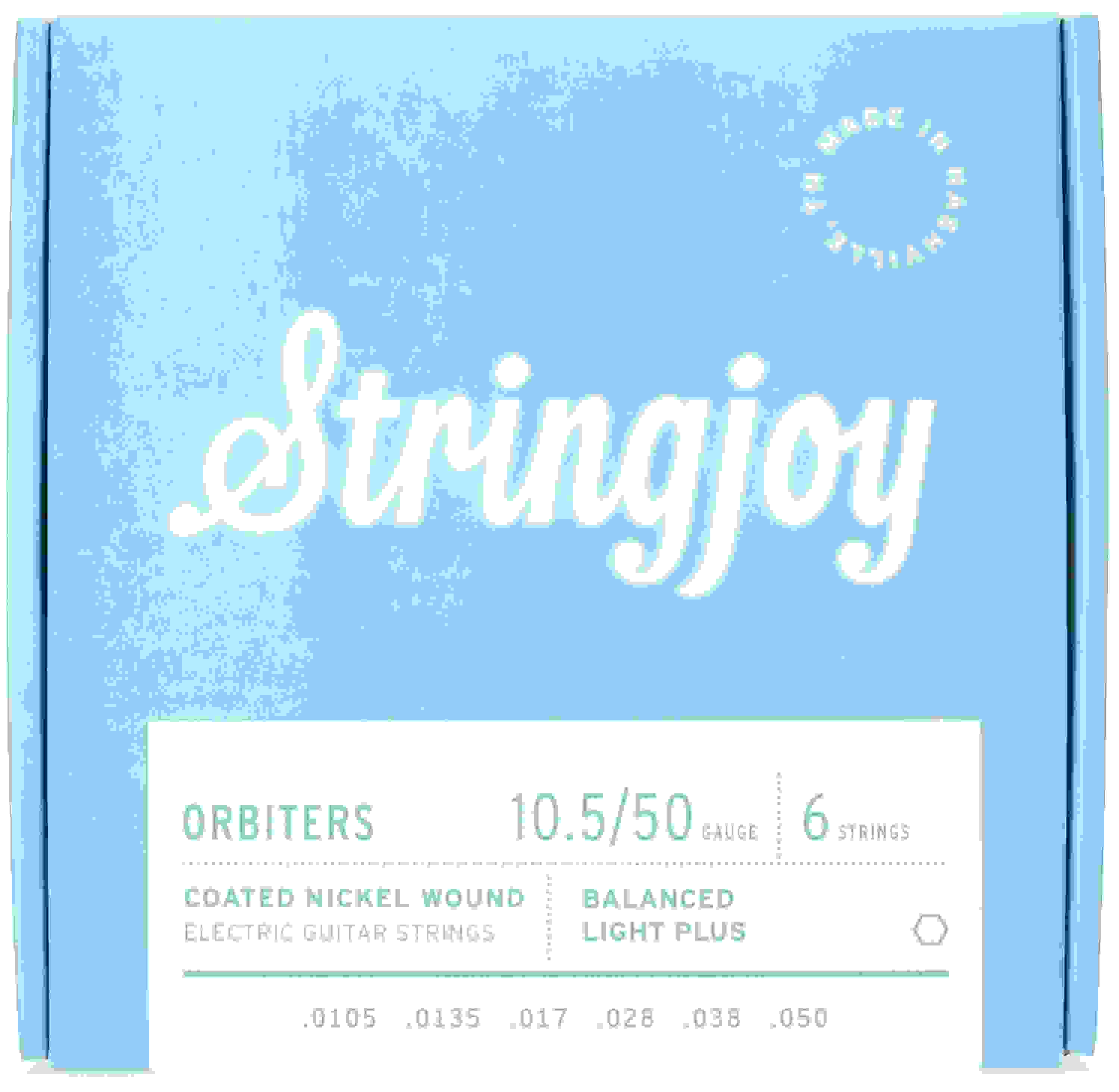Stringjoy Orbiters Balanced Coated Nickel-wound Electric Guitar Strings ...