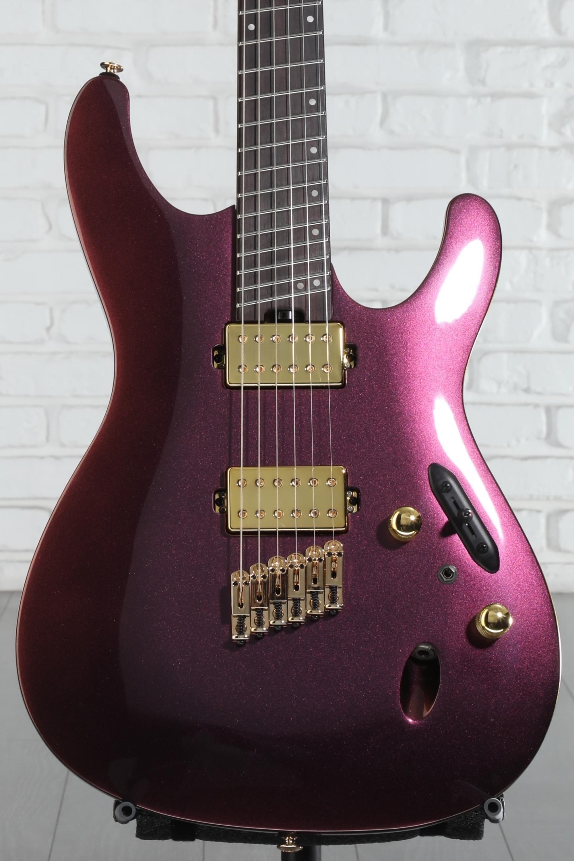 Ibanez Axe Design Lab SML721 Electric Guitar - Rose Gold Chameleon