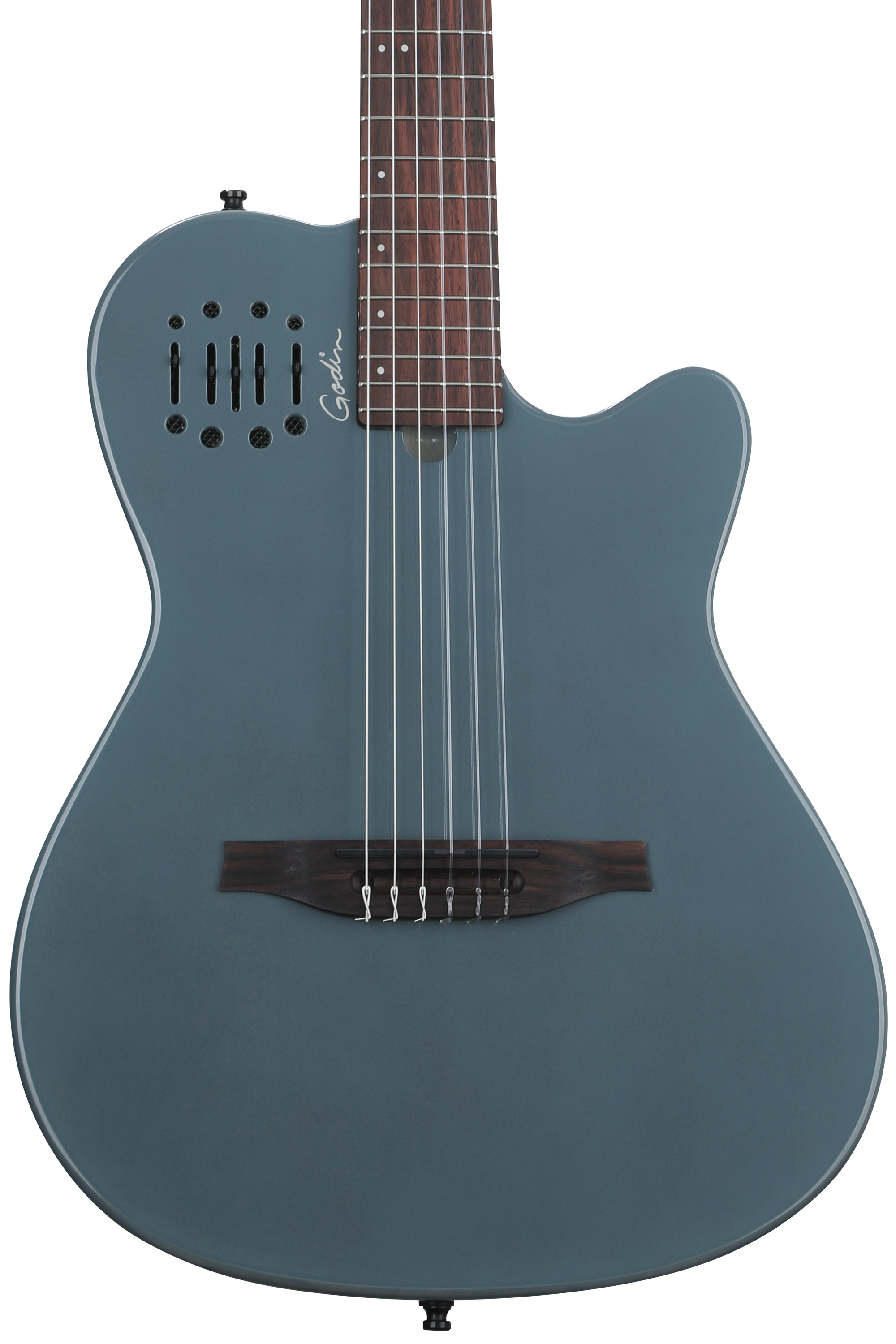 Godin Multiac Mundial Nylon Acoustic-electric Guitar - Arctik Blue