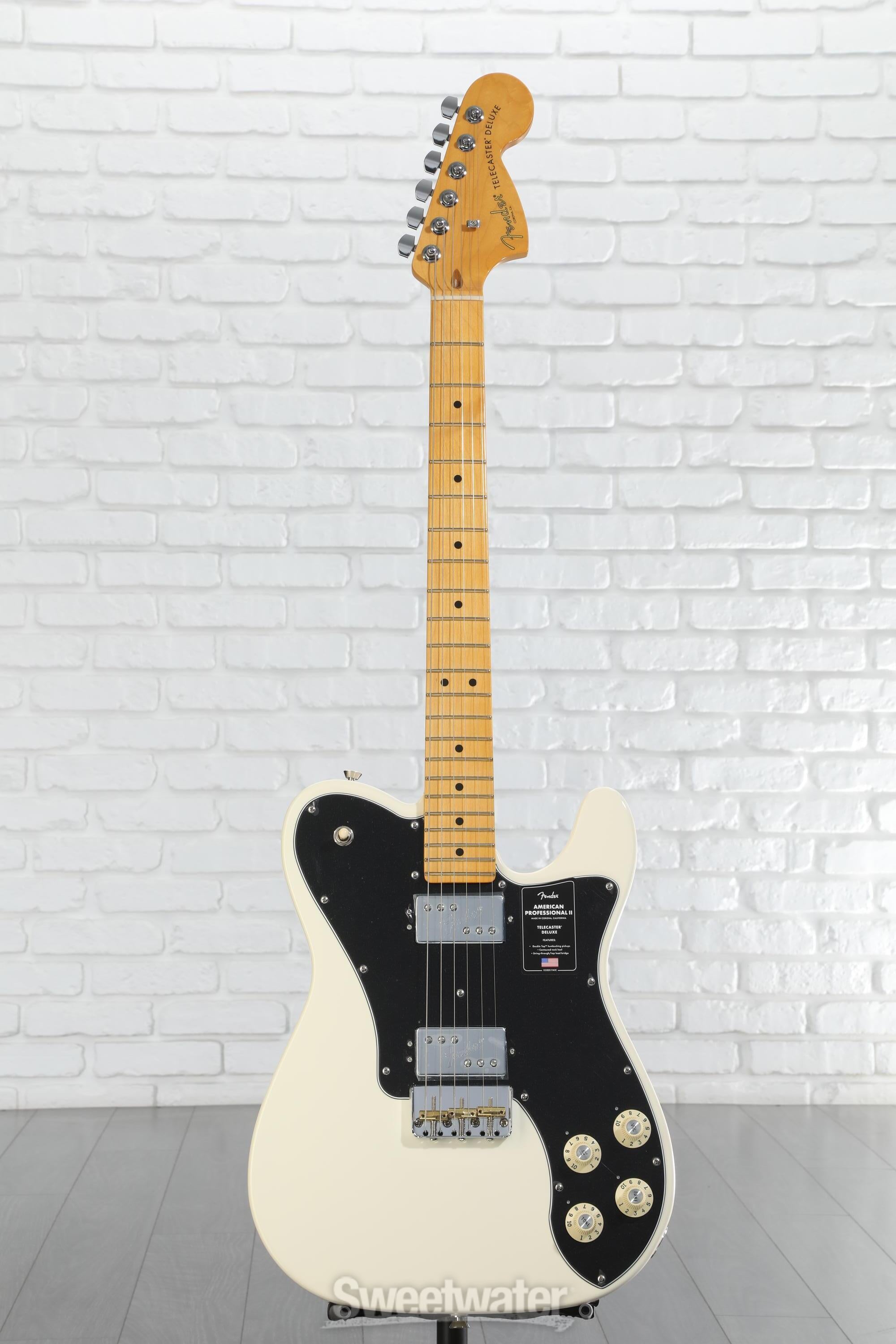 Fender American Professional II Telecaster Deluxe - Olympic