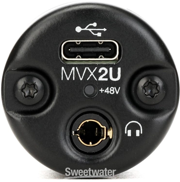 SM7B-MVX2U - SM7B + MVX2U XLR-to-USB Adapter Bundle - Shure USA