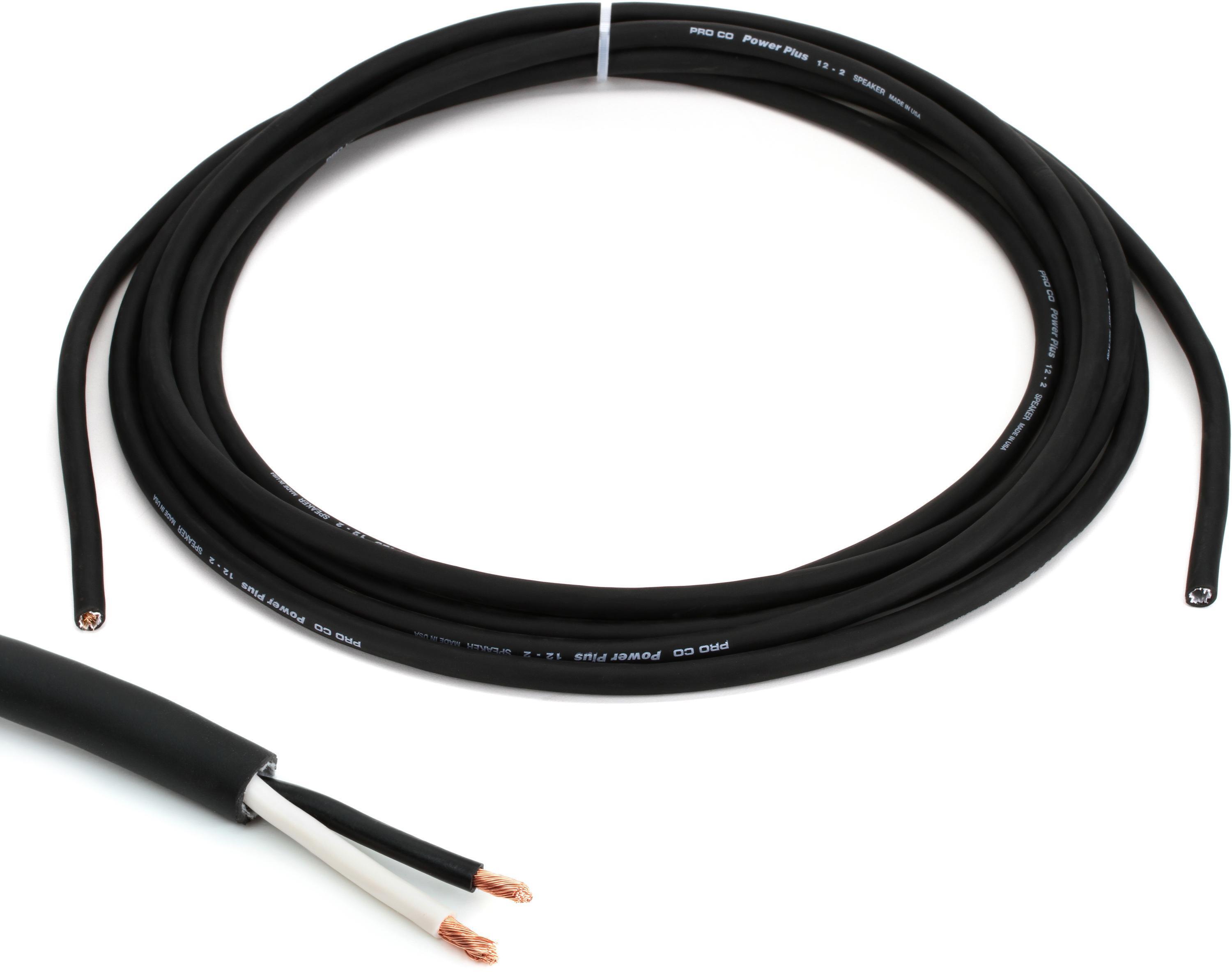 Pro Co 11-4 Bulk Stage Speaker Wire - 100 Foot | Sweetwater