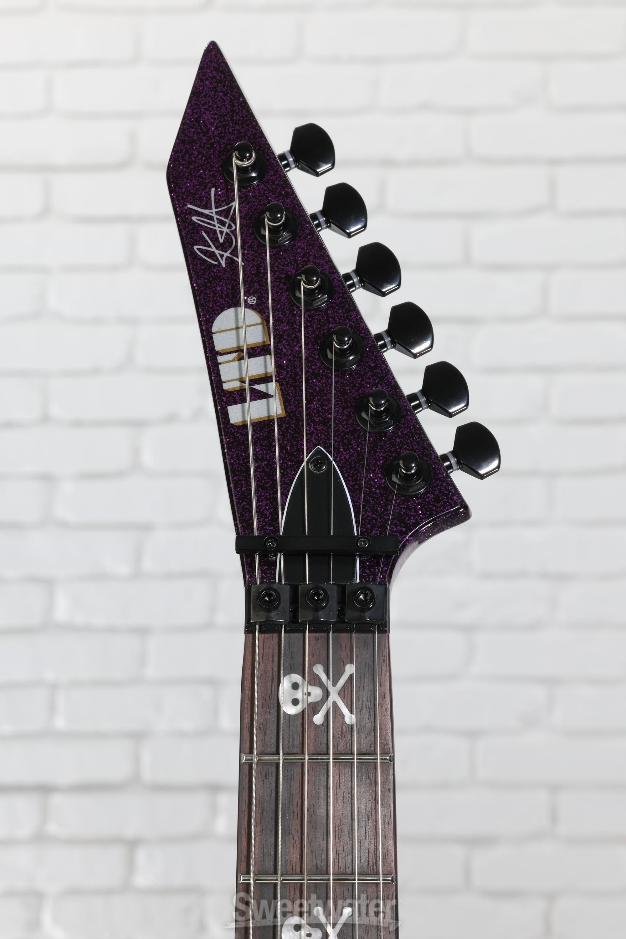 ESP LTD Kirk Hammett Signature KH-602 - Purple Sparkle | Sweetwater