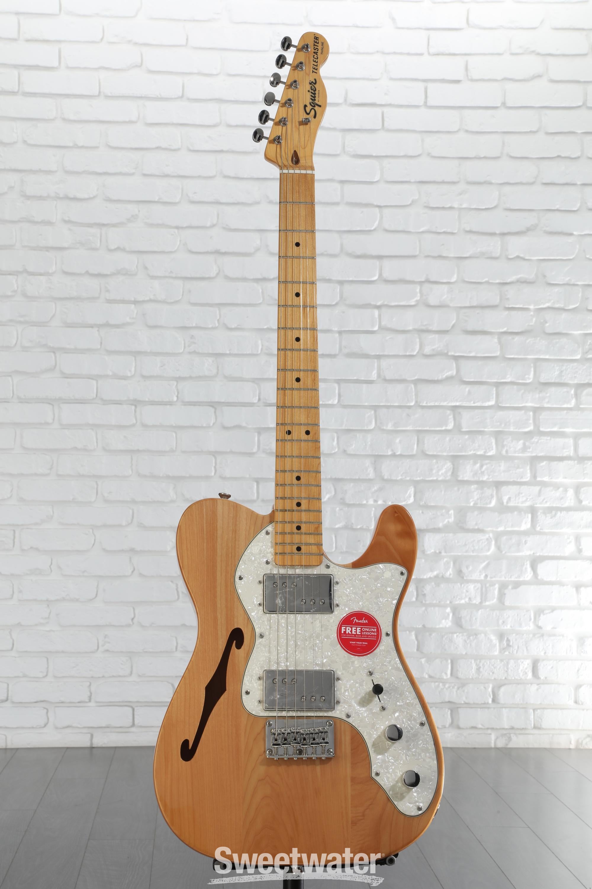 ギター Classic Vibe '70s Telecaster Amazon.com: Squier Classic Vibe 70s Thinline Telecaster