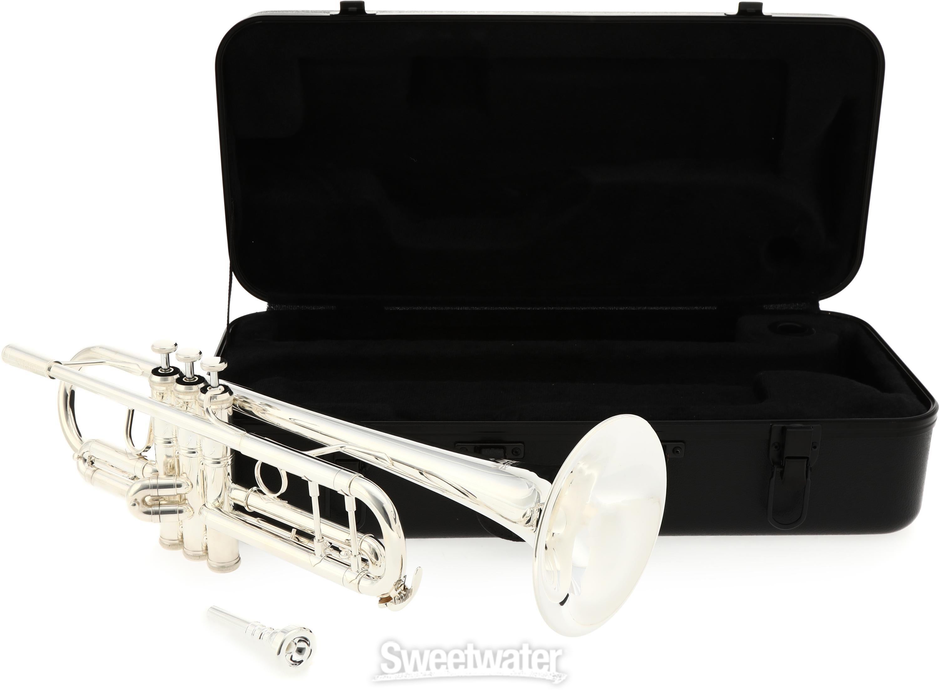 King KTR411S Marching Performance Series Bb Trumpet - Silver