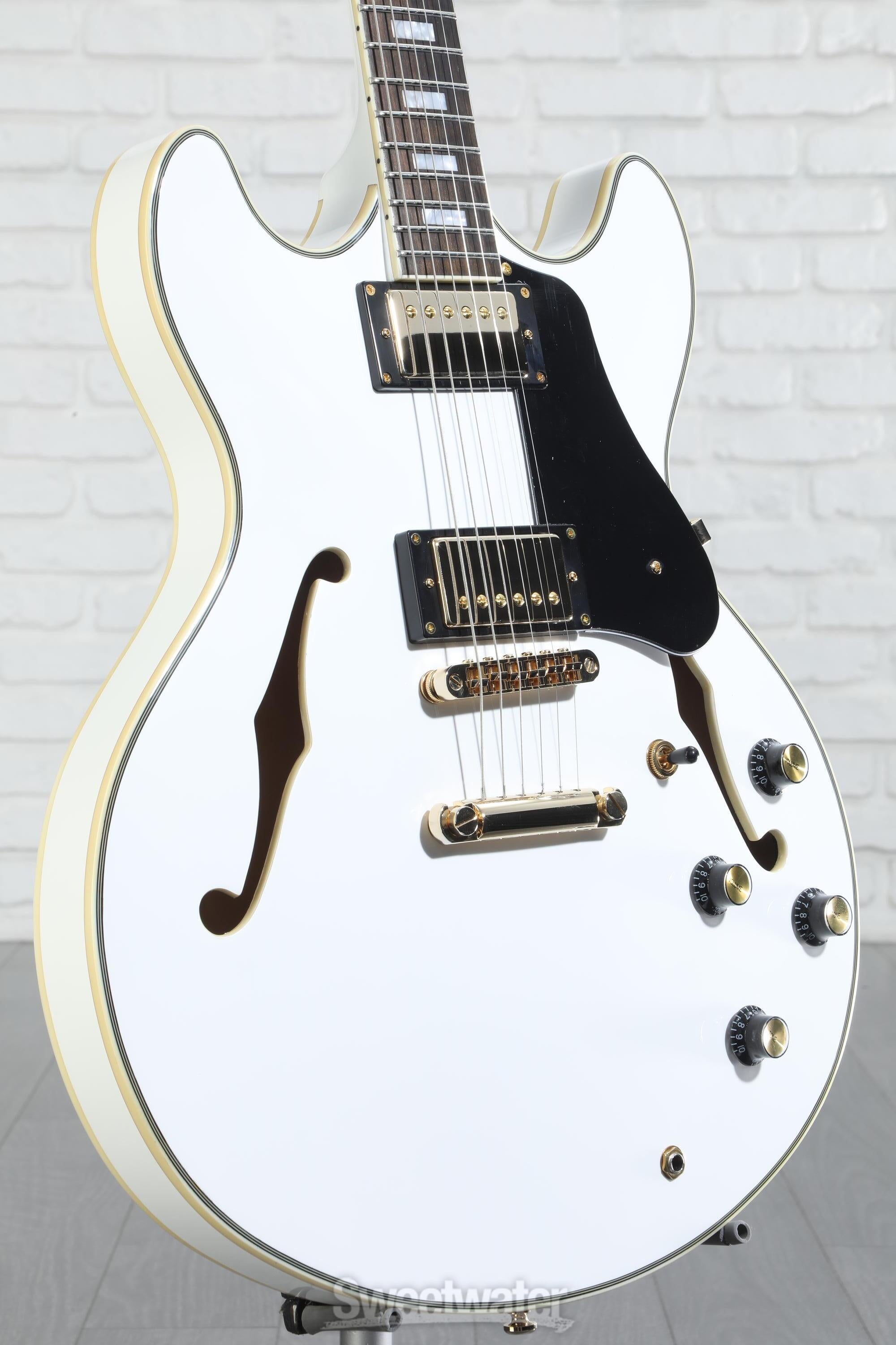 Sire Larry Carlton H7 Semi-hollow Electric Guitar - White