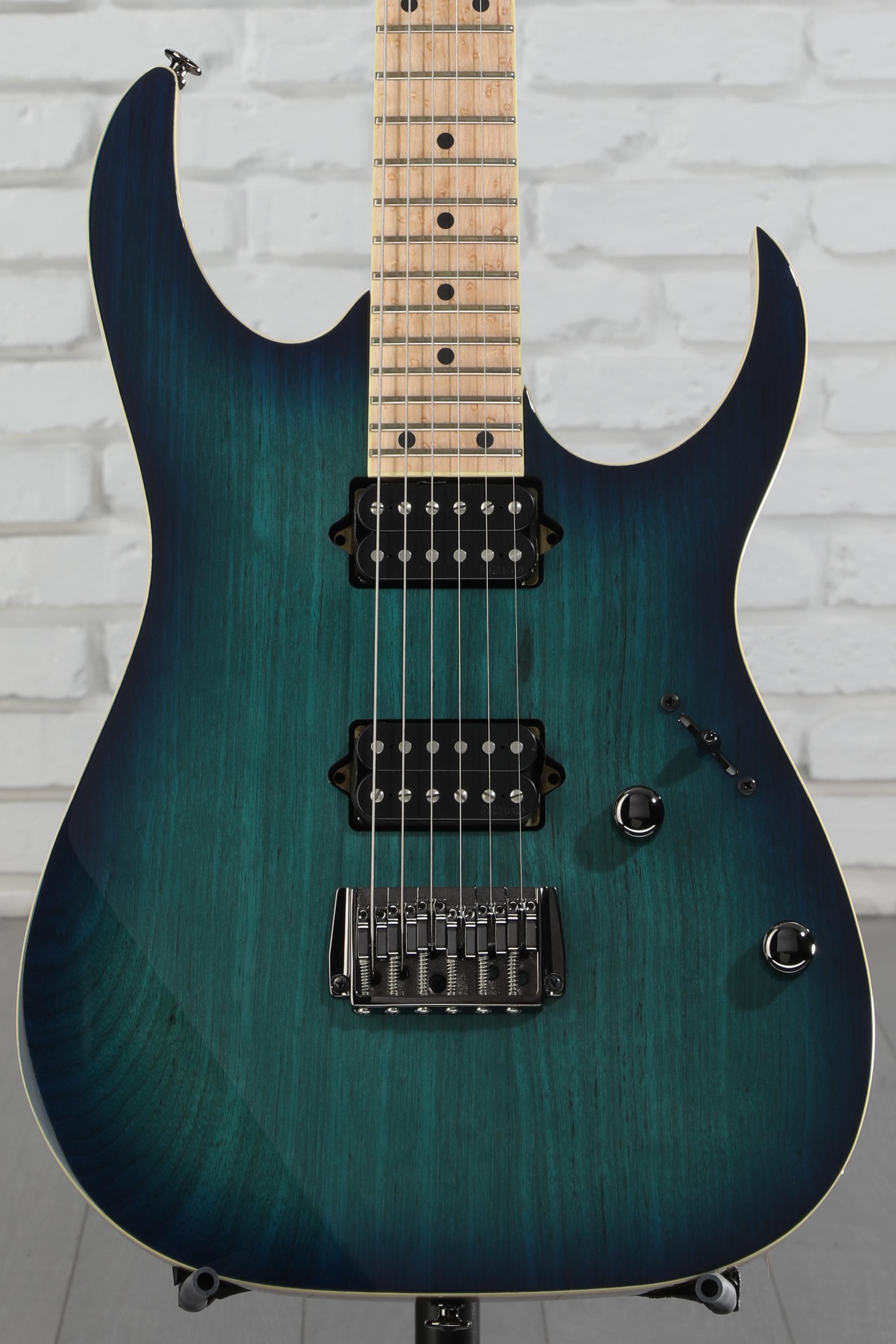 Ibanez Prestige RG652AHMFX - Nebula Green Burst | Sweetwater