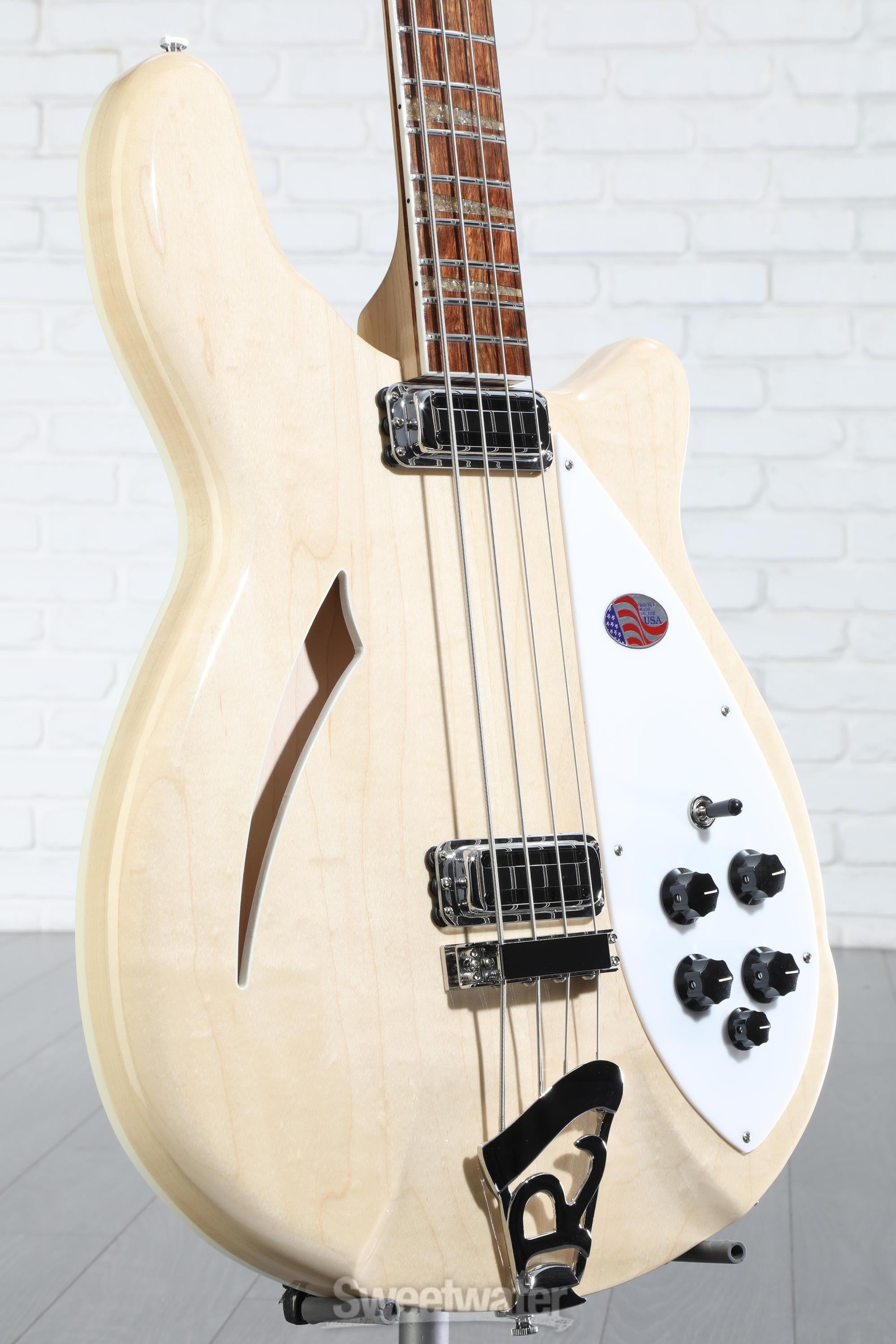 Rickenbacker ベース 4弦 ブラック/ホワイト Rickenbacker 4003 Matte Black 【リッケンバッカー ベース