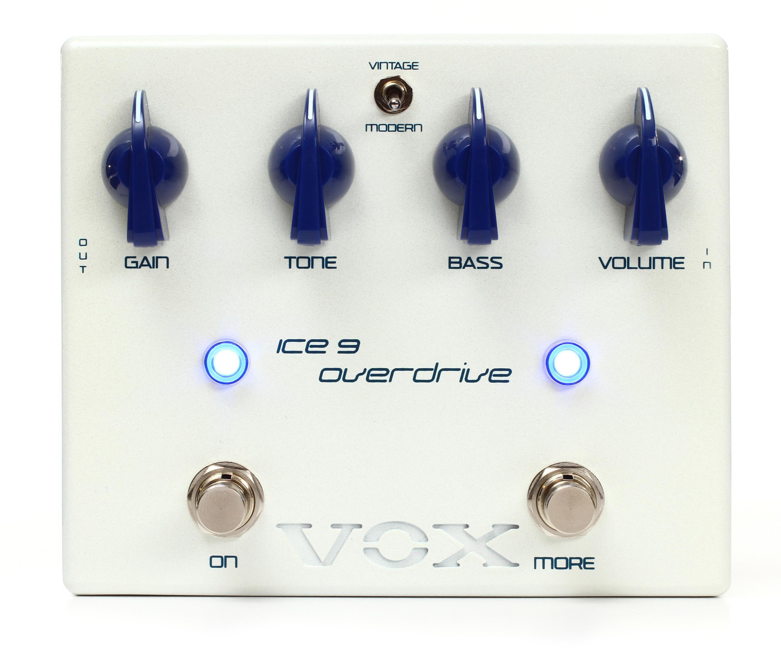 Vox Ice 9 Satriani Overdrive Pedal | Sweetwater