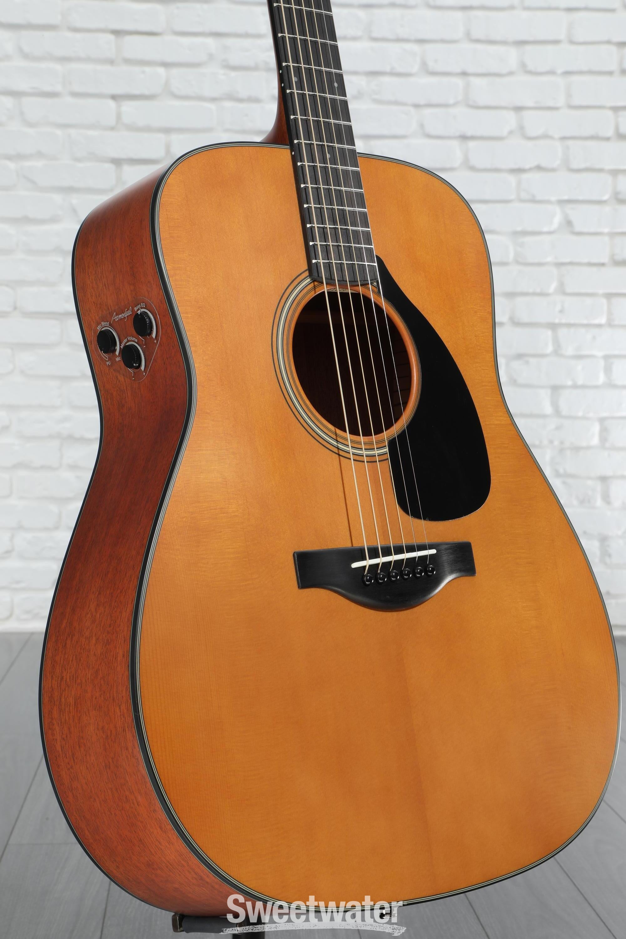 ギター YAMAHA FGX3 Yamaha FGX3 Red Label Dreadnought Acoustic-Electric Guitar