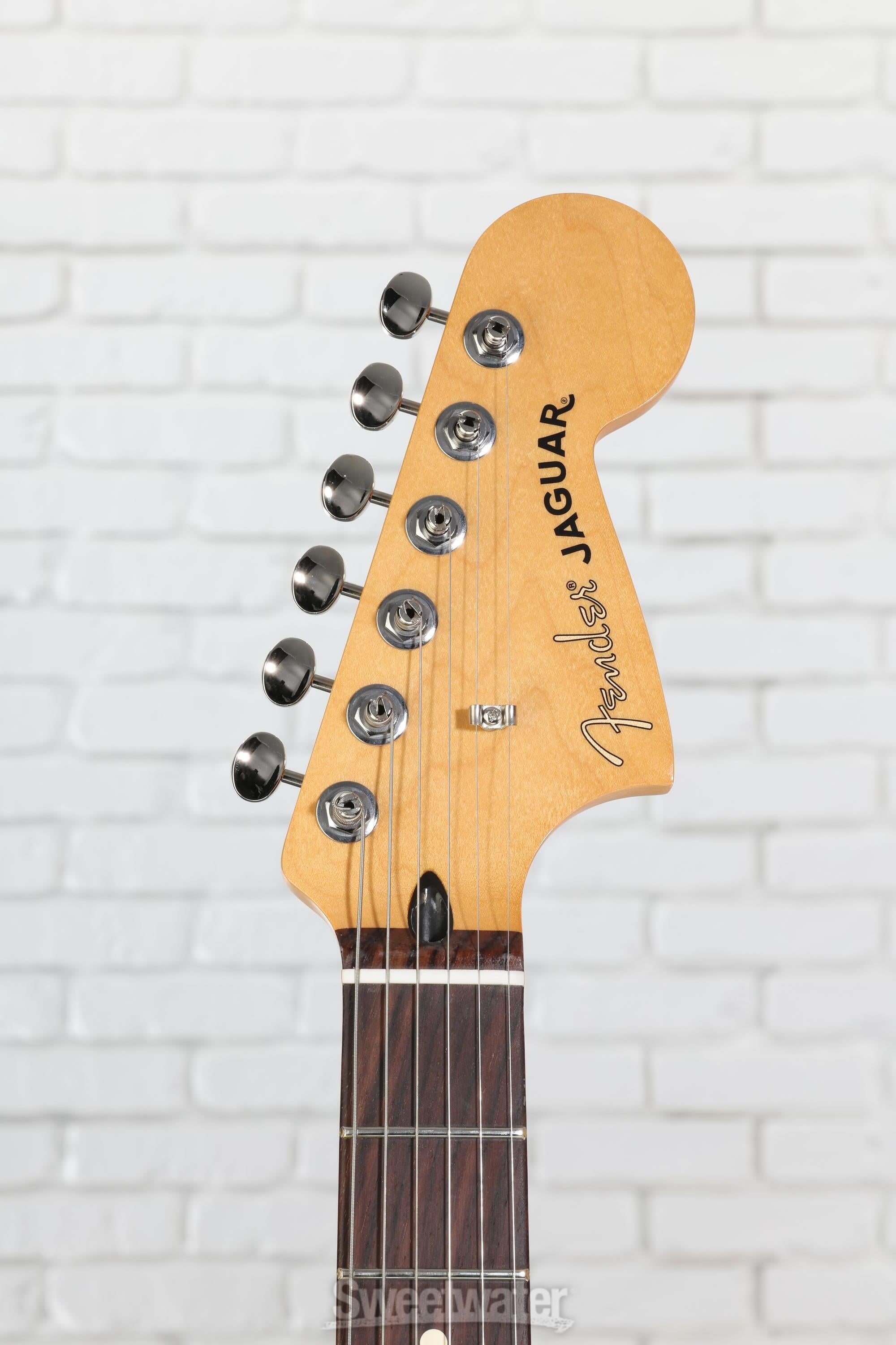 ギター FENDER Player II Jaguar Polar White Fender Player II Jaguar Rosewood Fingerboard Electric Guitar Polar