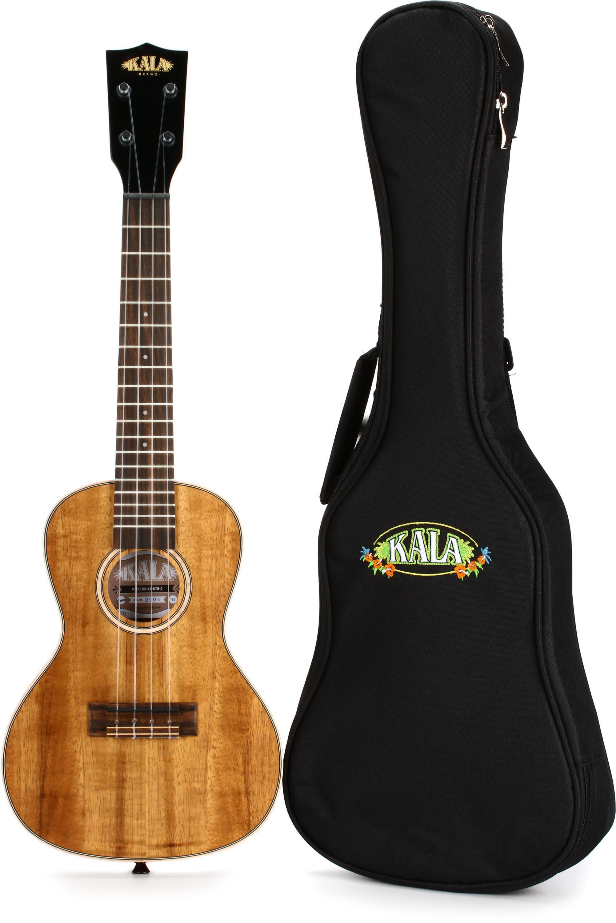 Kala KAKTUC Travel Concert Ukulele Koa Sweetwater
