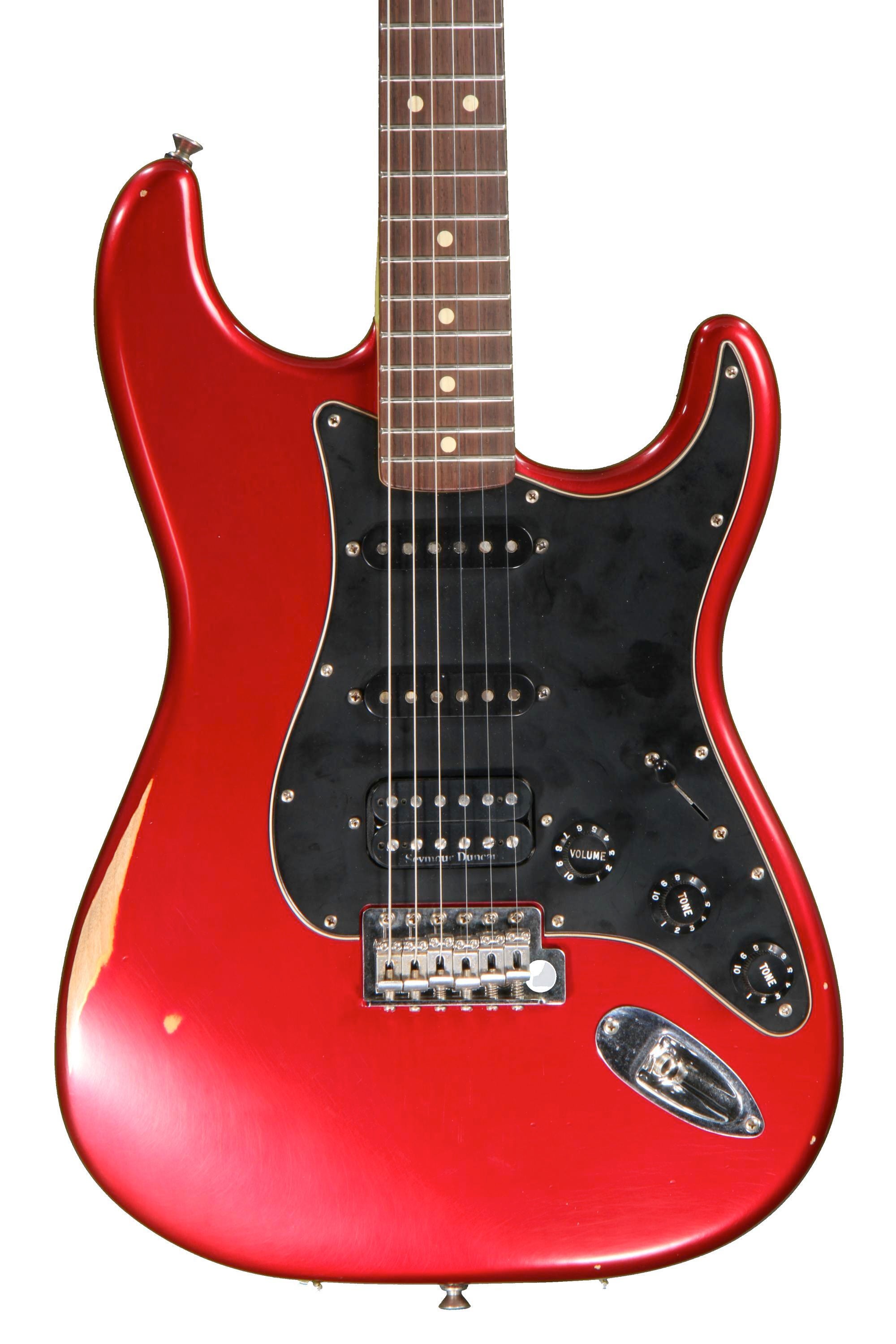 Fender Road Worn Player Stratocaster HSS - Candy Apple Red