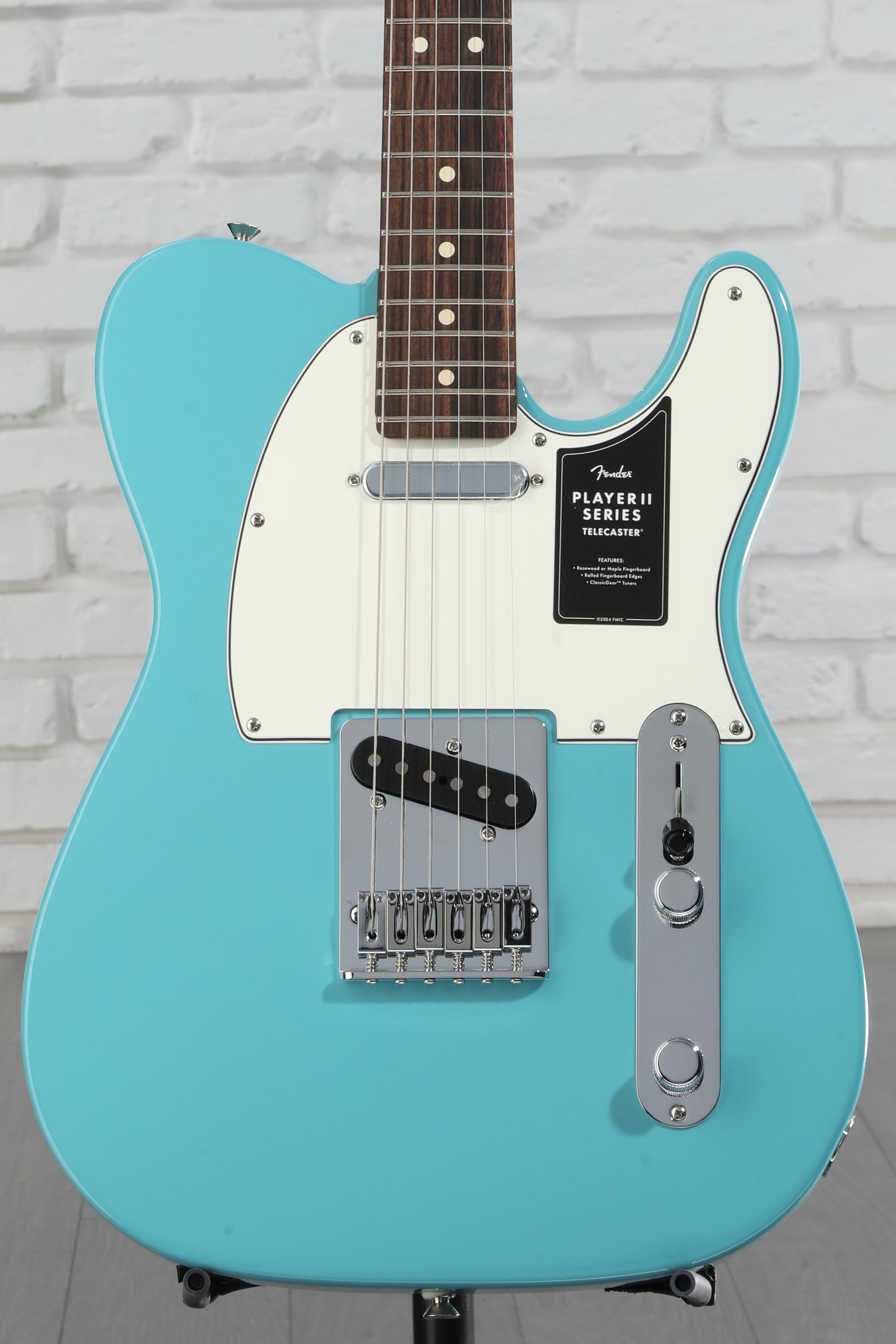 Fender Telecaster Player series ブルー Fender Player II Telecaster Aquatone Blue - Guitar Guys