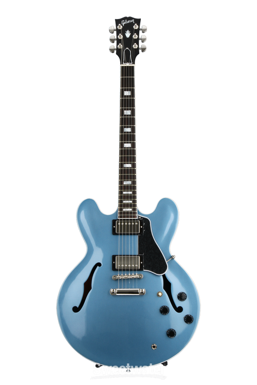 Gibson ES-335 - Pelham Blue Reviews | Sweetwater