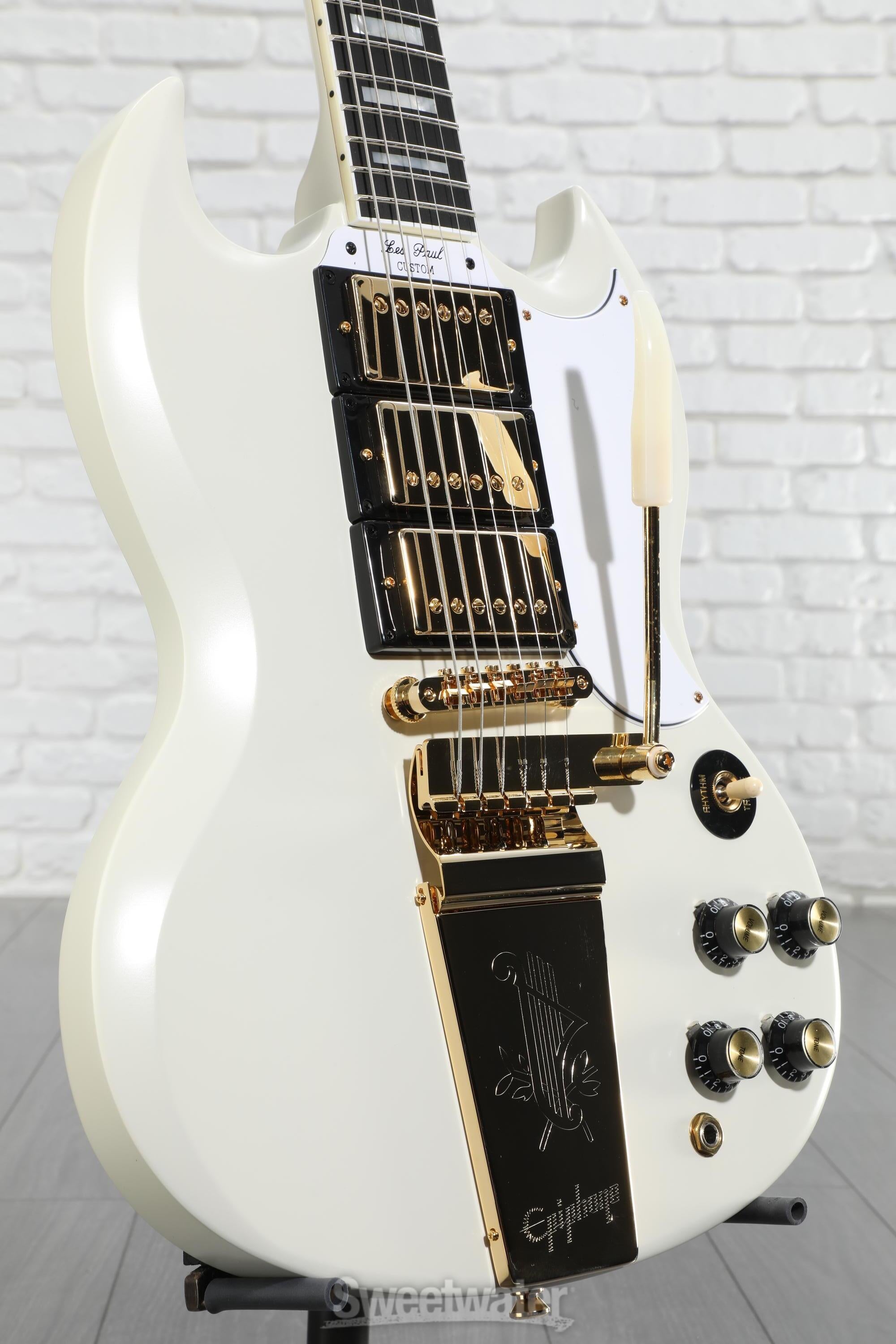 Epiphone 1963 SG Custom Electric Guitar - Classic White VOS