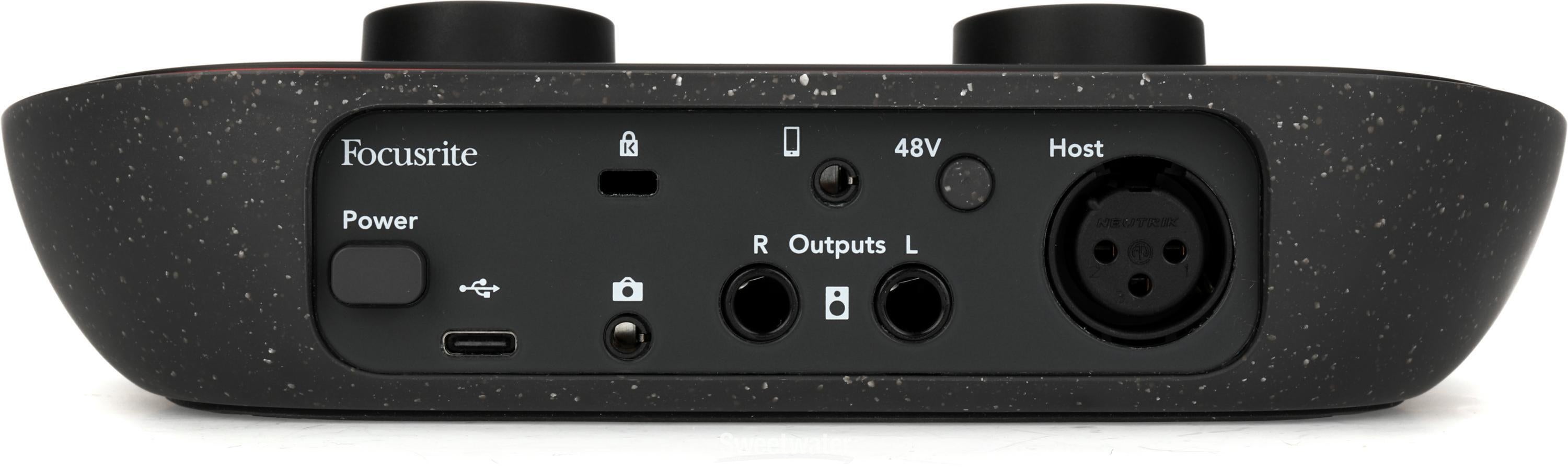 Focusrite Vocaster One USB-C Podcasting Audio Interface | Sweetwater