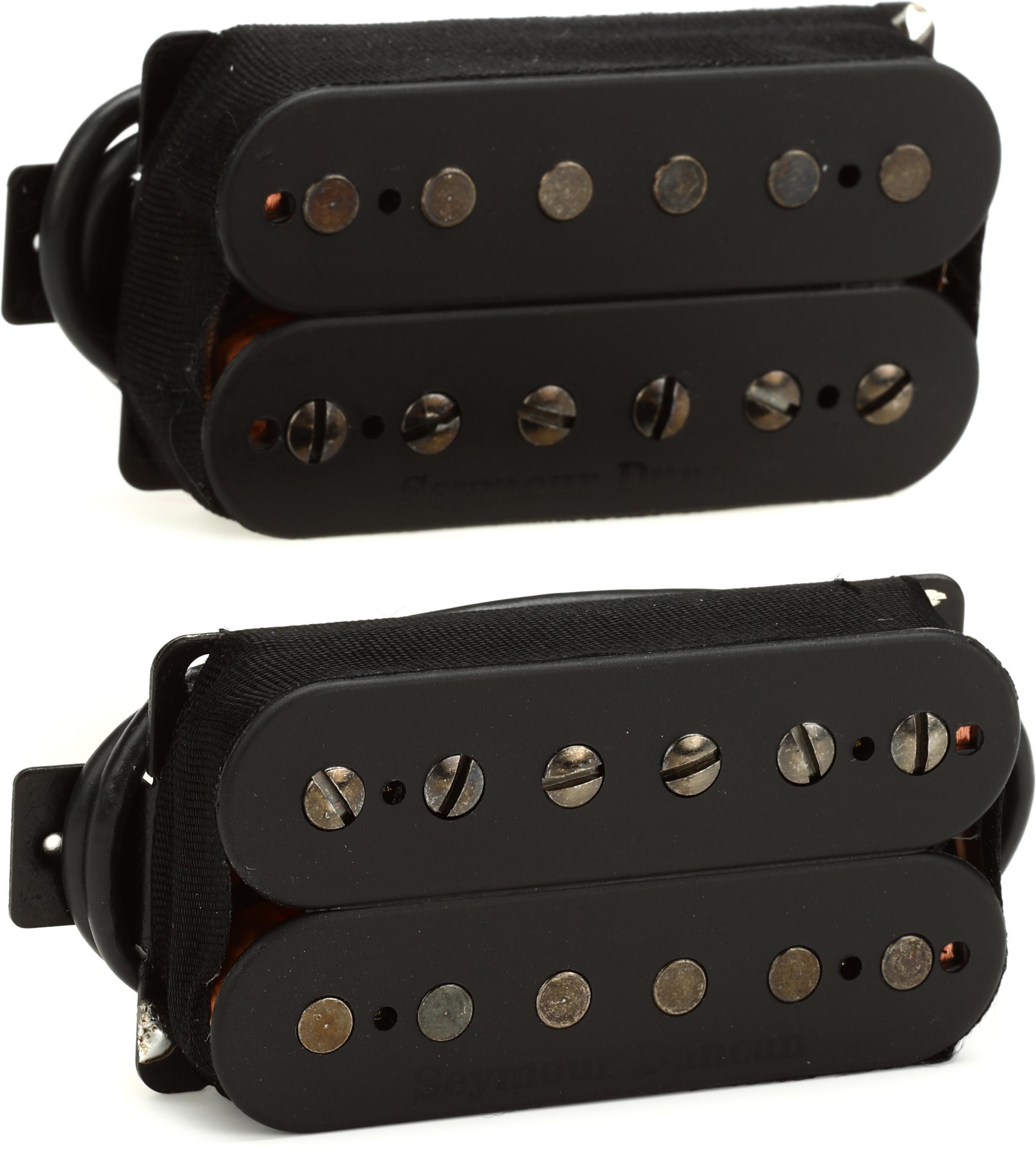 Seymour Duncan Alnico II Pro Humbucker 2-piece Pickup Set - Black 