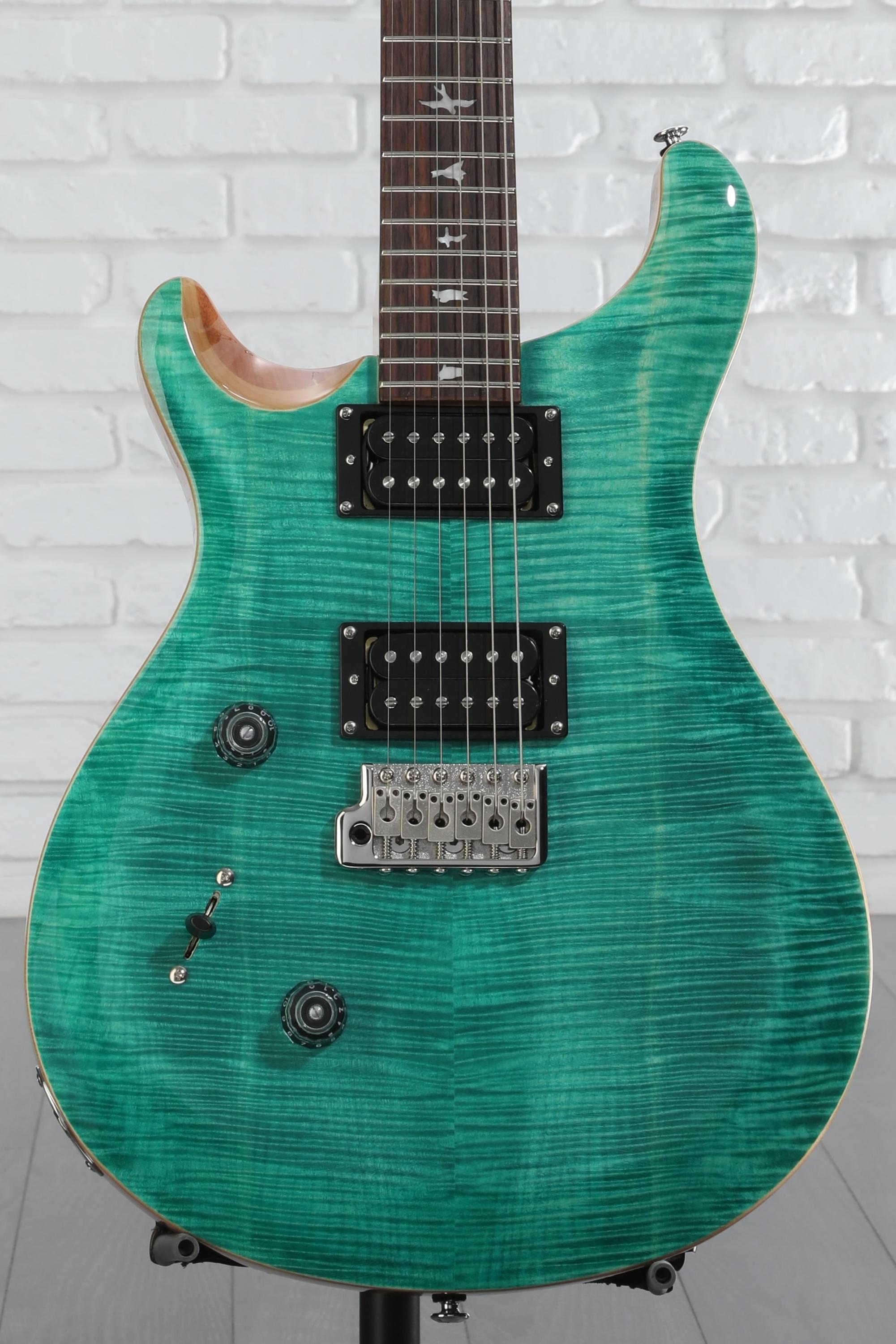 Paul Reed Smith PRS SE Custom 24 Lefty 左 PRS SE Custom 24 Left-Handed Electric Guitar Turquoise
