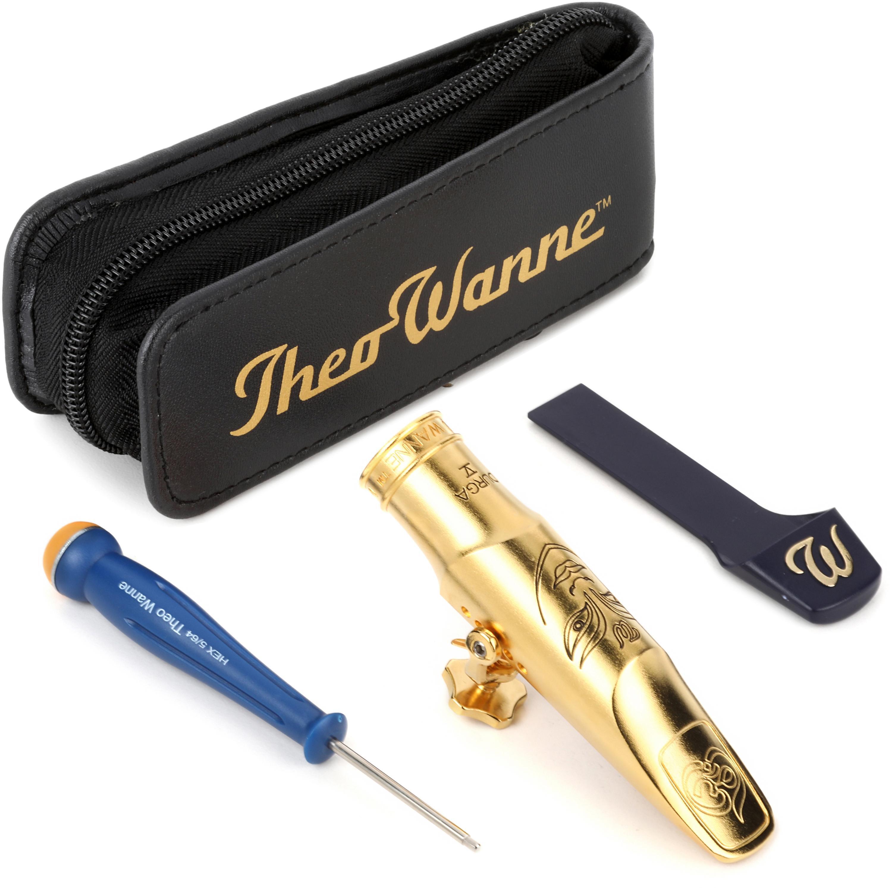 Photo of Theo Wanne DU5-TG7S Durga 5 Tenor Saxophone Mouthpiece - 7* Gold-plated