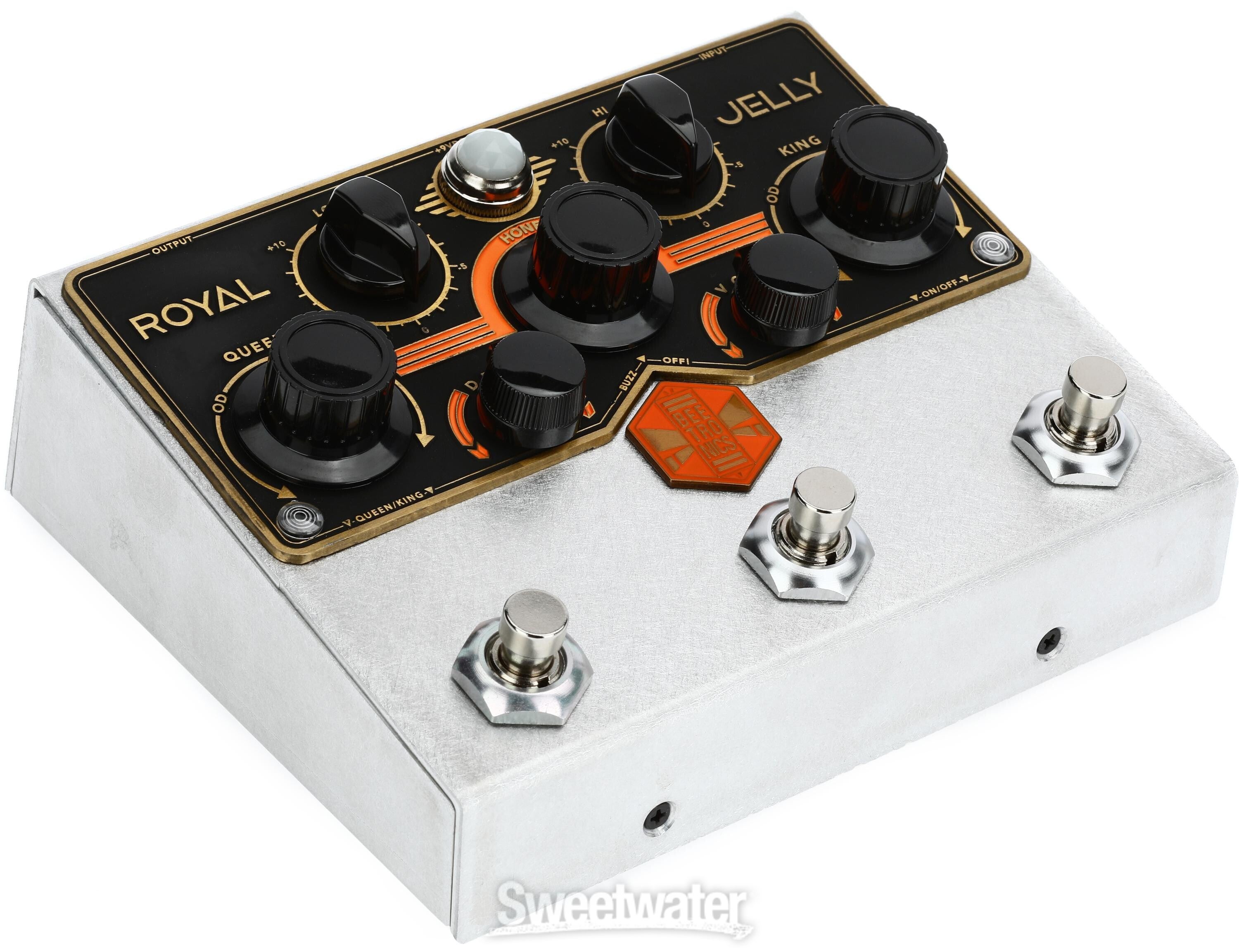 Beetronics FX Royal Jelly Overdrive/Fuzz Blender Pedal Beetronics FX Royal Jelly Overdrive/Fuzz Blender Pedal