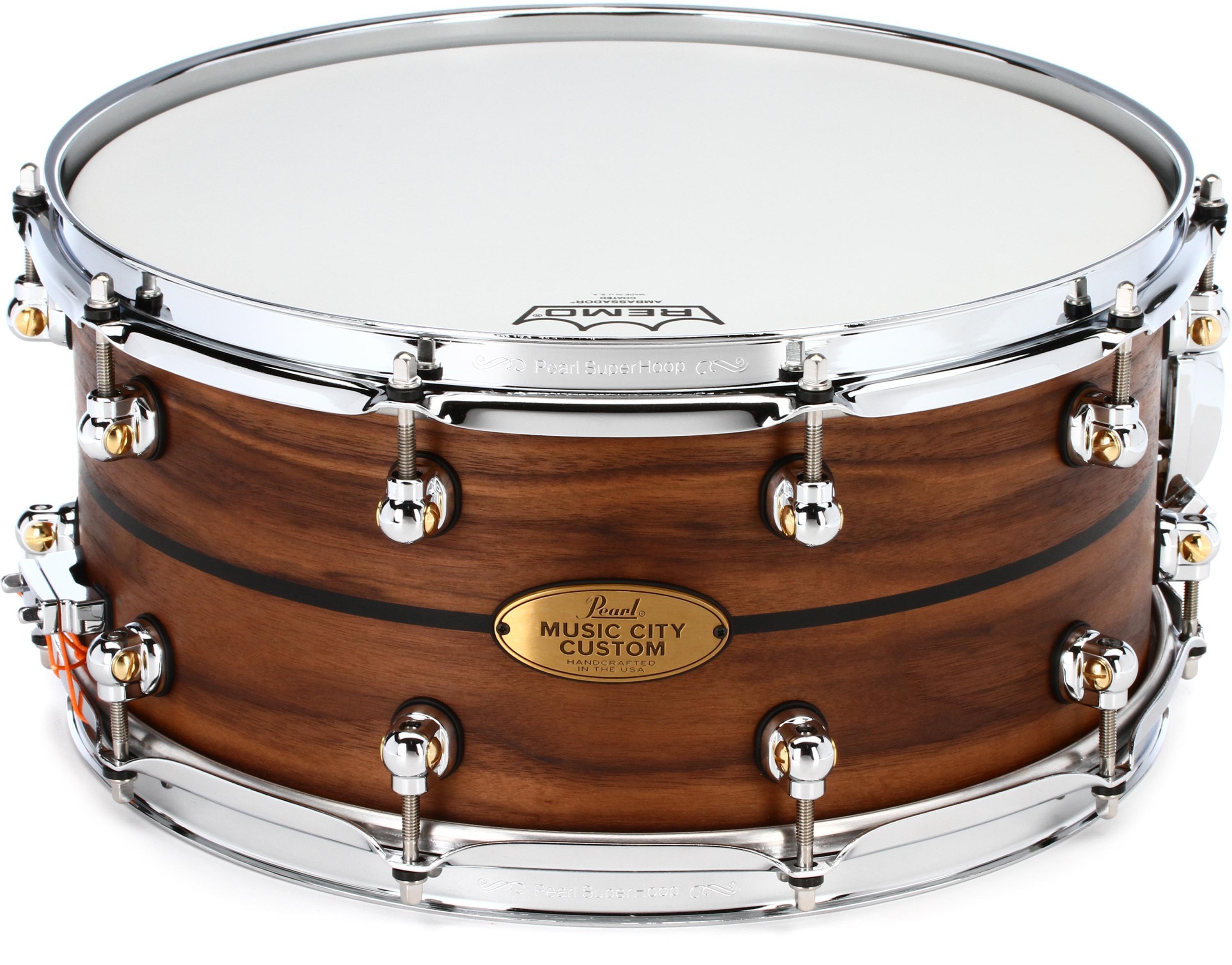 本物保証格安ヤフオク! - Birch Snare Drum 4x14 Ebony Mat LQ - スネア