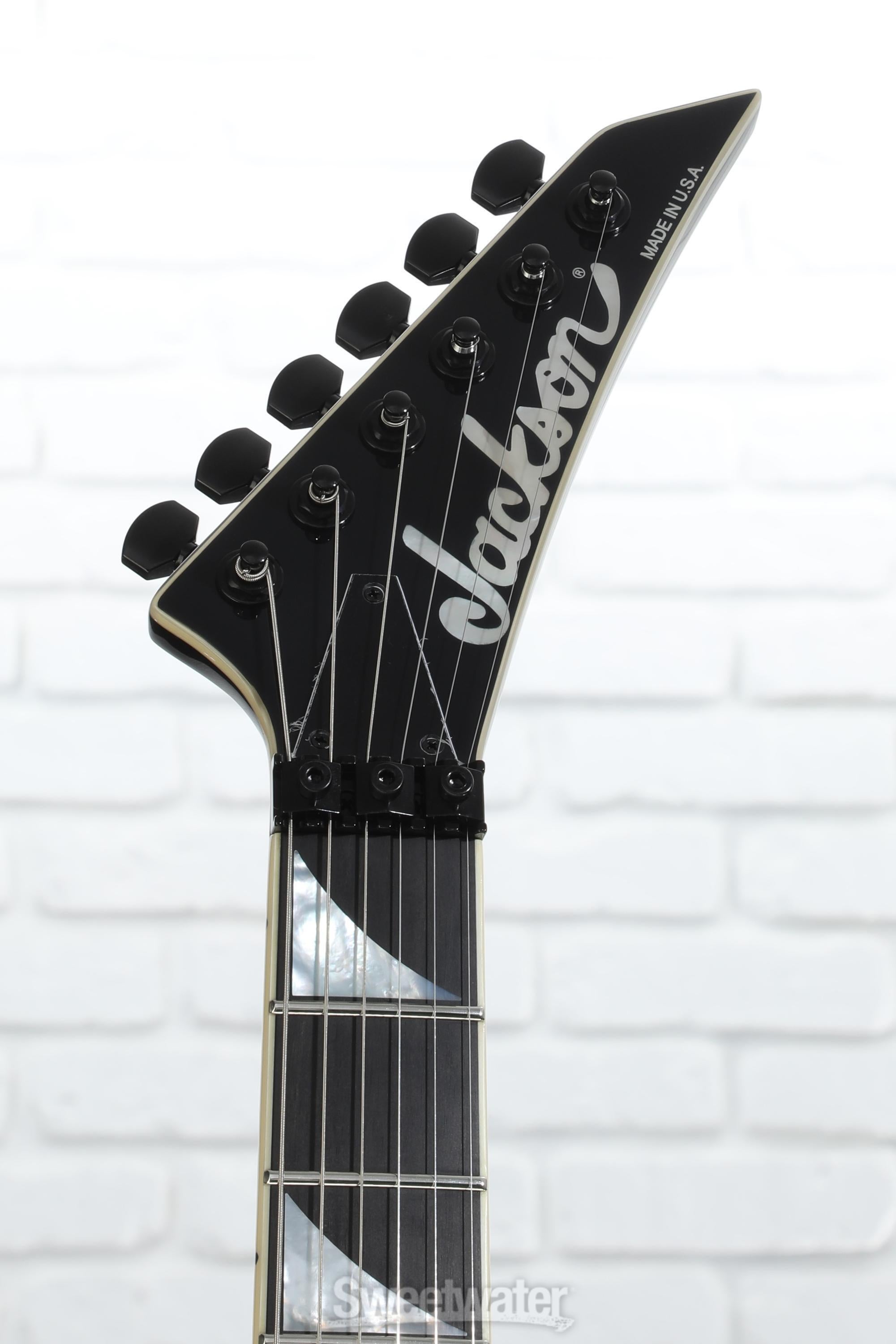 Jackson USA Select Rhoads RR1 Electric Guitar - Gloss Black Jackson USA Select Rhoads RR1 Electric Guitar - Gloss Black
