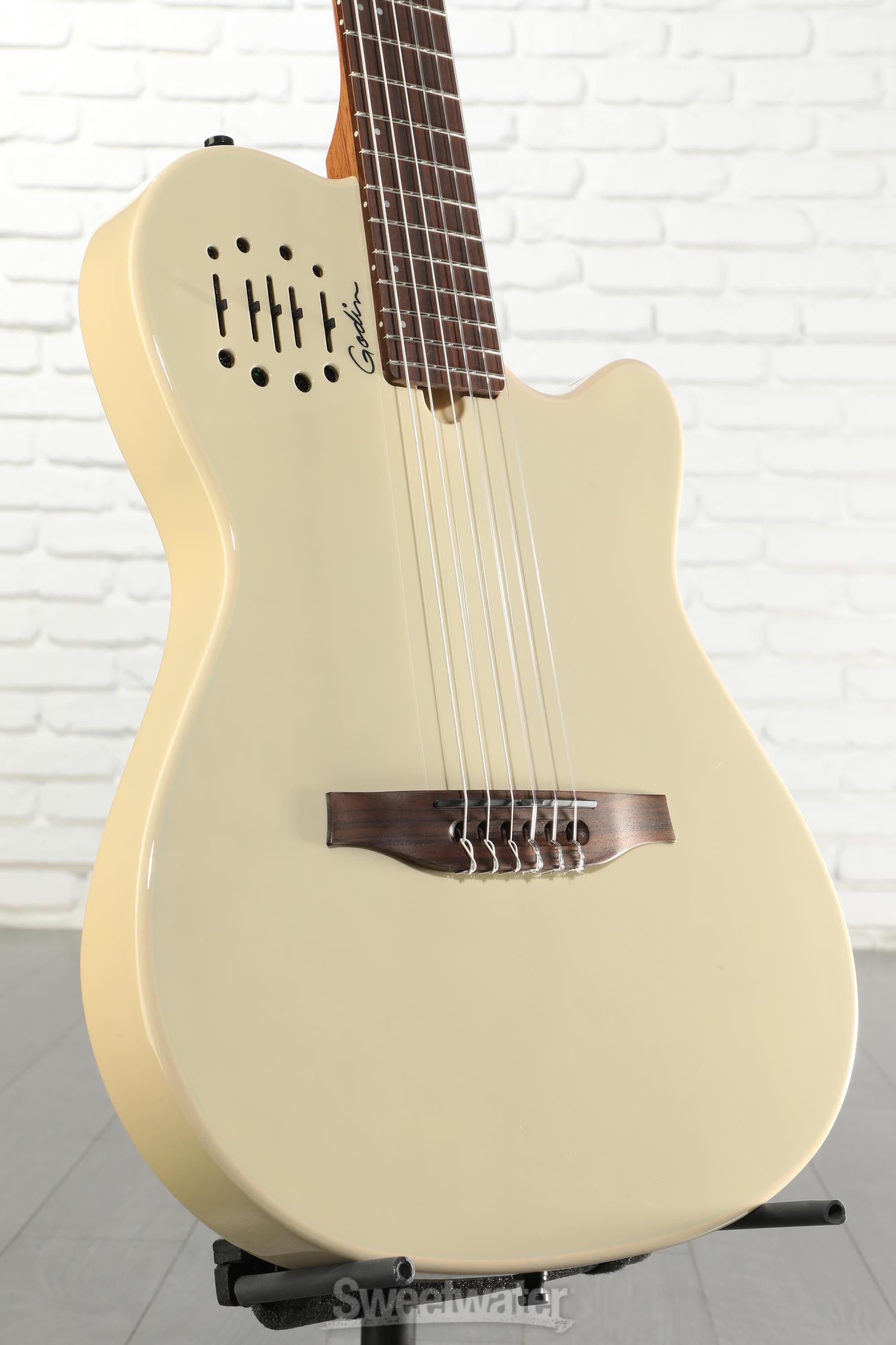 Godin Multiac Mundial Nylon Acoustic-electric Guitar - Ozark Cream