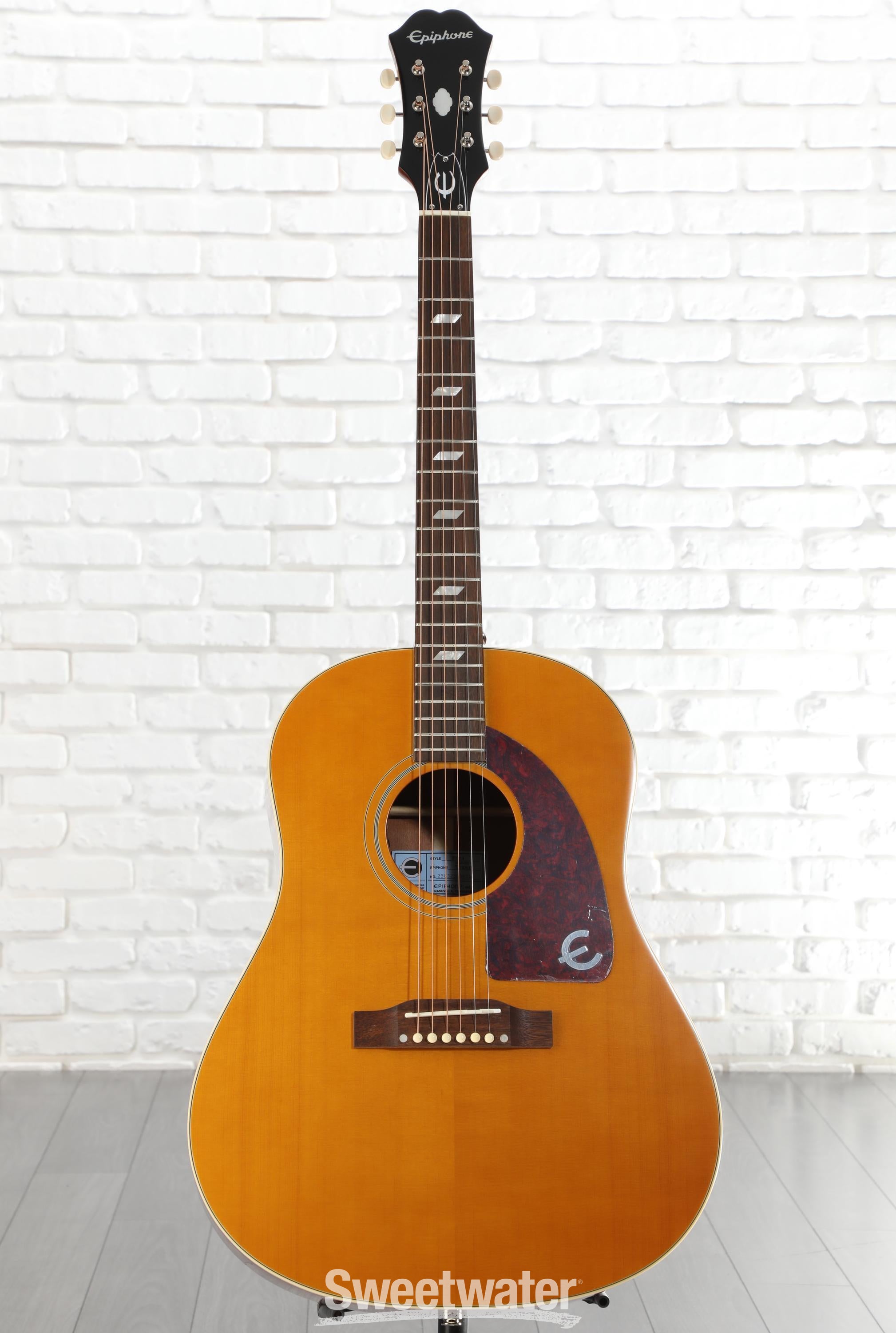 Epiphone Masterbilt Texan Acoustic-Electric Guitar - Antique