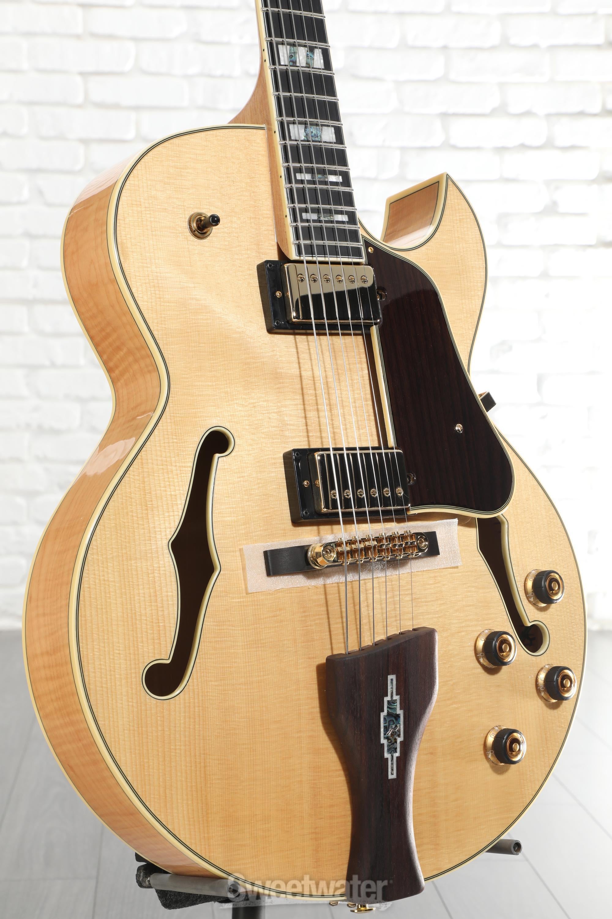 【値下げ】美品　ibanez LGB30 ナチュラル　フルアコ Ibanez George Benson Signature LGB30 - Natural | Sweetwater