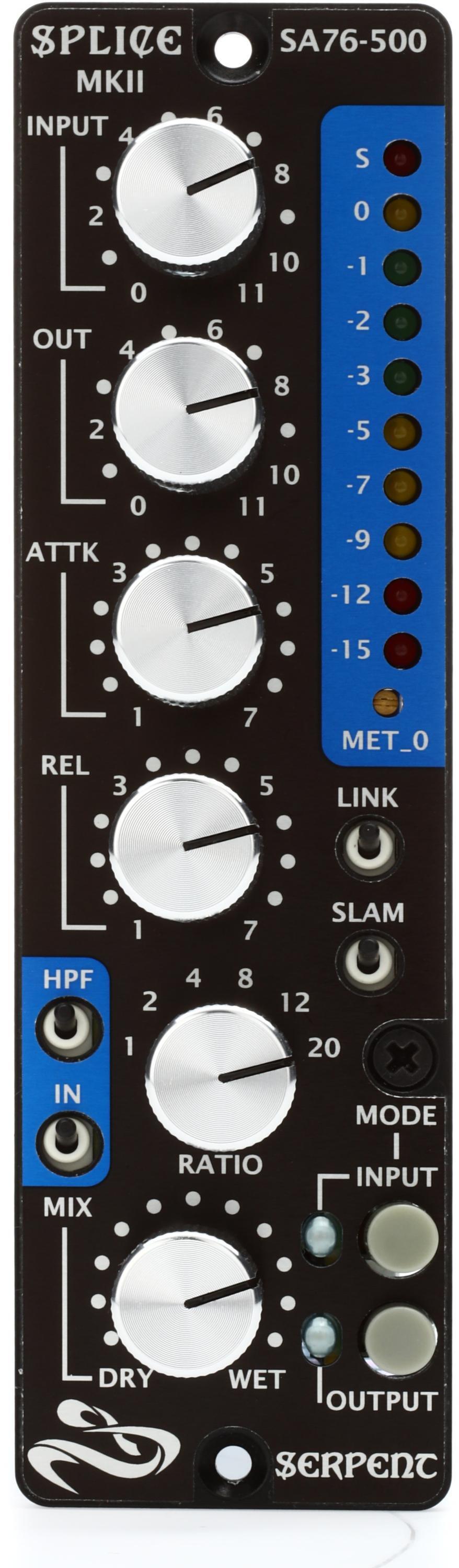 Serpent Splice-500 MkII 500 Series FET Compressor